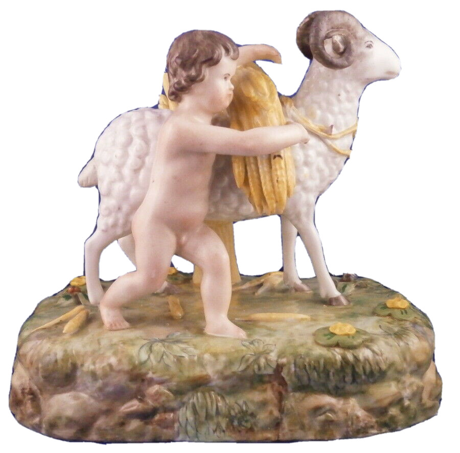 Antique 19thC Royal Copenhagen Porcelain Figurine Figure Porzellan Figur Danish