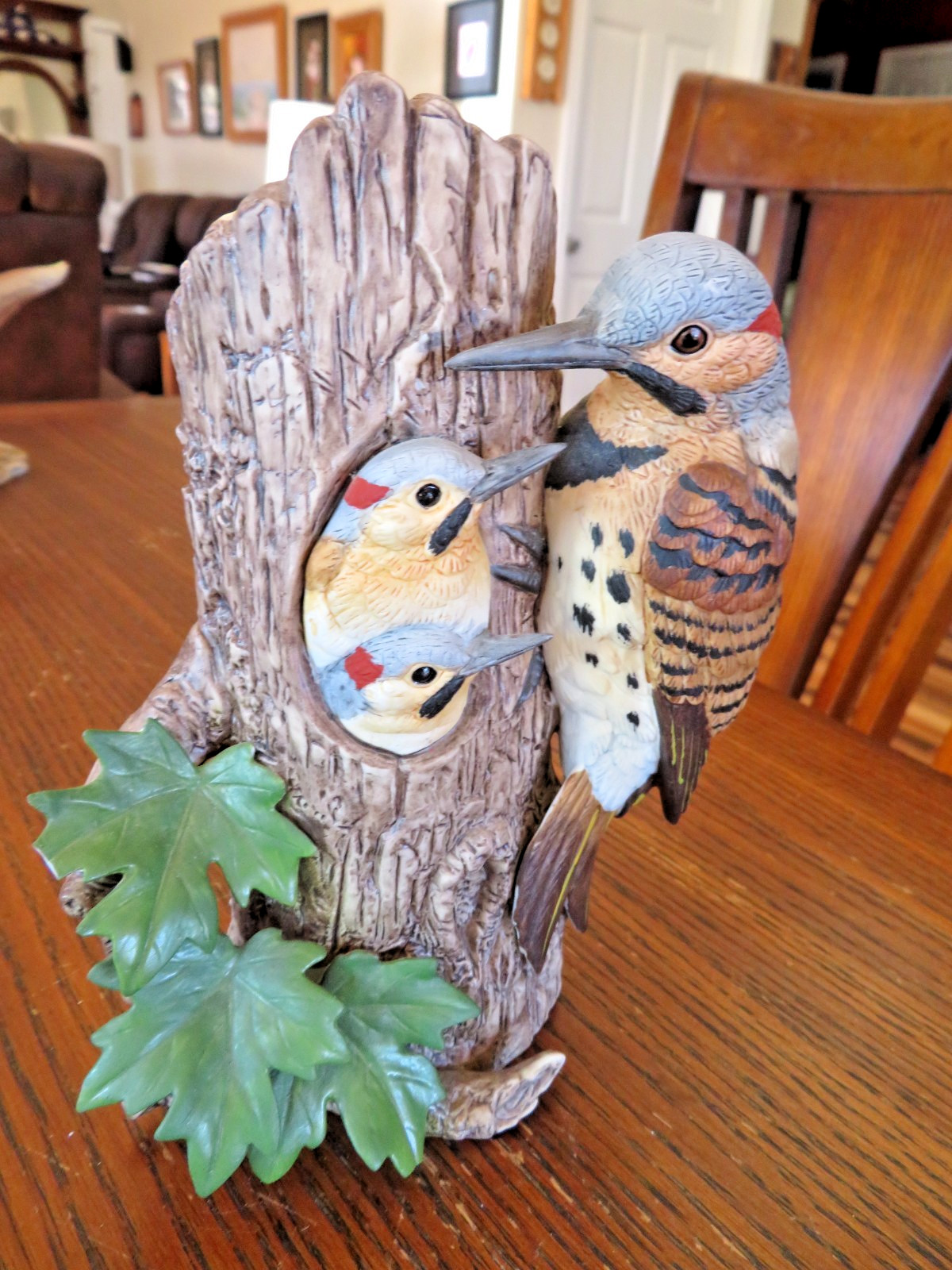 ANDREA BY SADEK #9029 FLICKER ON TREE W BABIES 1993 W BOX RARE!
