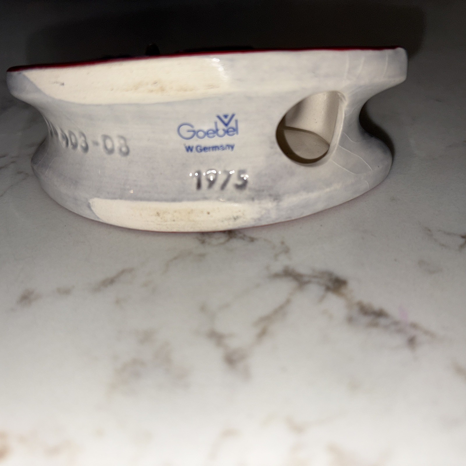 1975 Goebel Rocking Horse Candle Stick Holder, 54403-08 EUC
