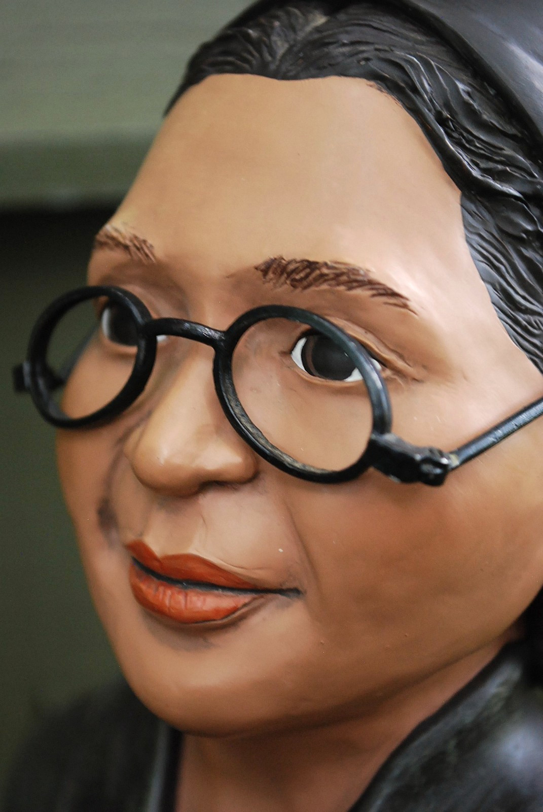 RARE Vtg 1995 ROSA PARKS BUST Resin Figurine SARAH’S ATTIC/Black Heritage 6.25″