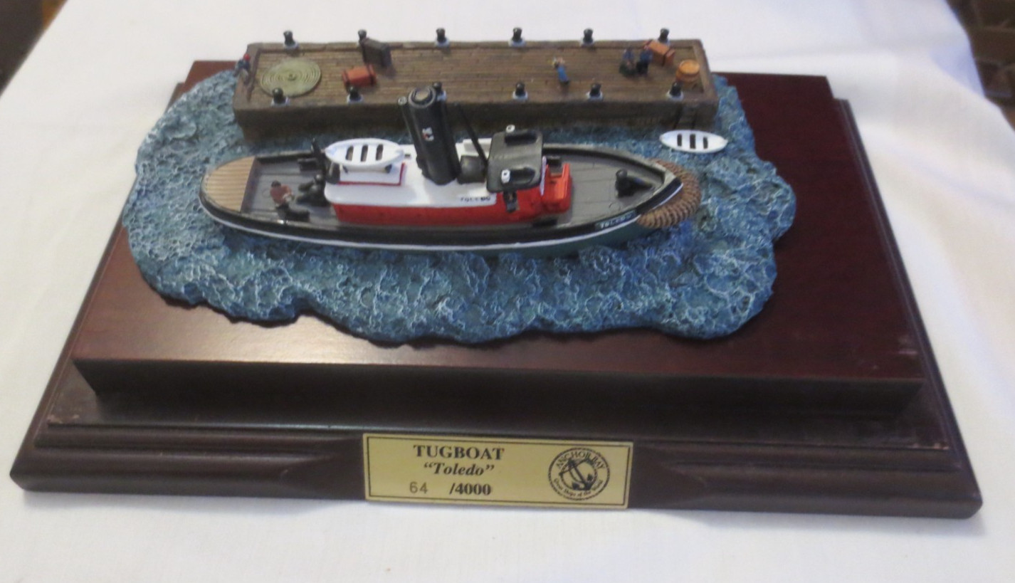 Harbour Lights Anchor Bay AB102S Tugboat Toledo Great Ships #64/4000