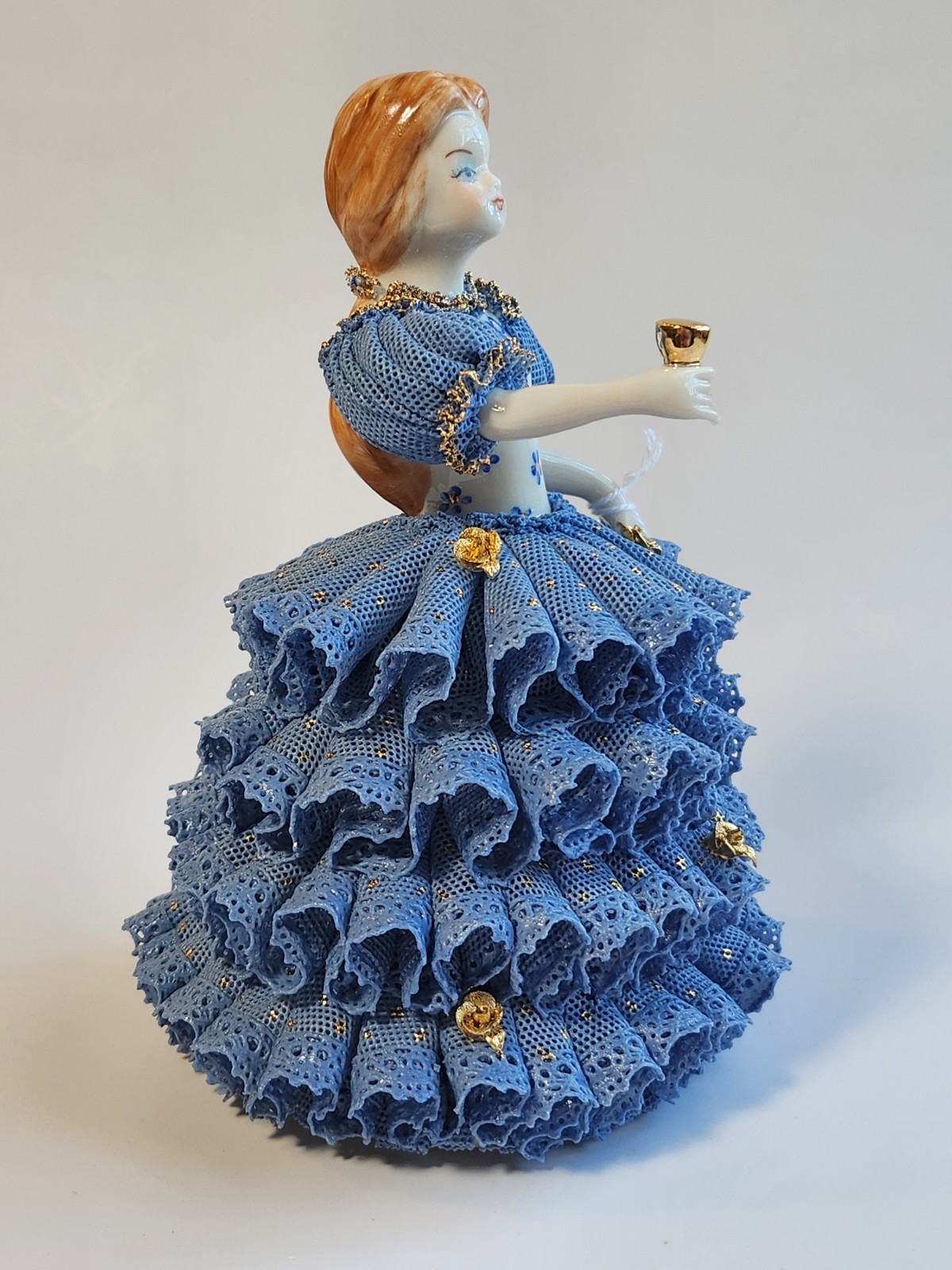Muller Volkstedt Irish Dresden Celebrating Millenium Limited Edition Figurine
