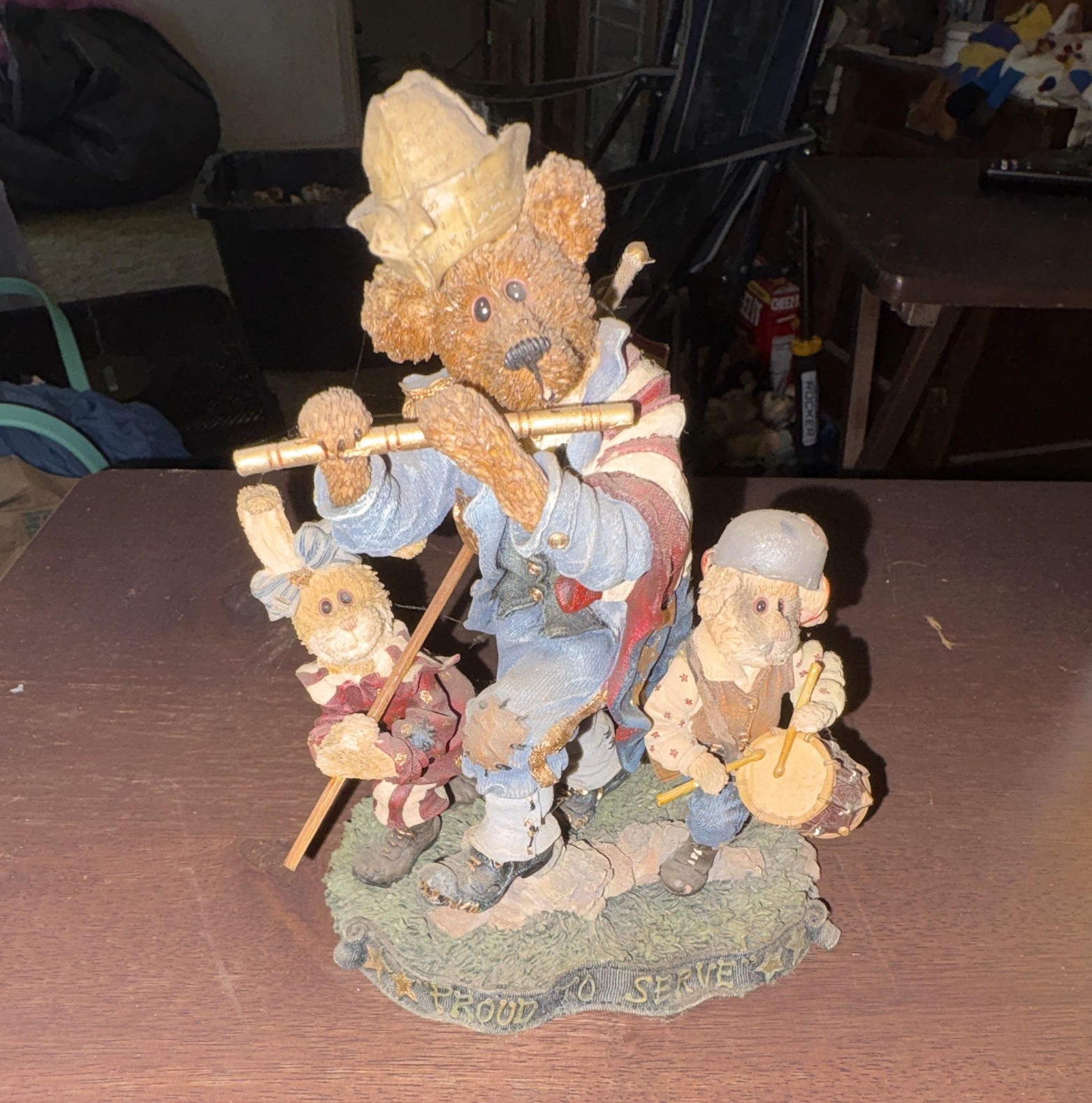 Boyds Bears & Friends Folkstone LE Figurine March #3560 Sam Libby Ellis
