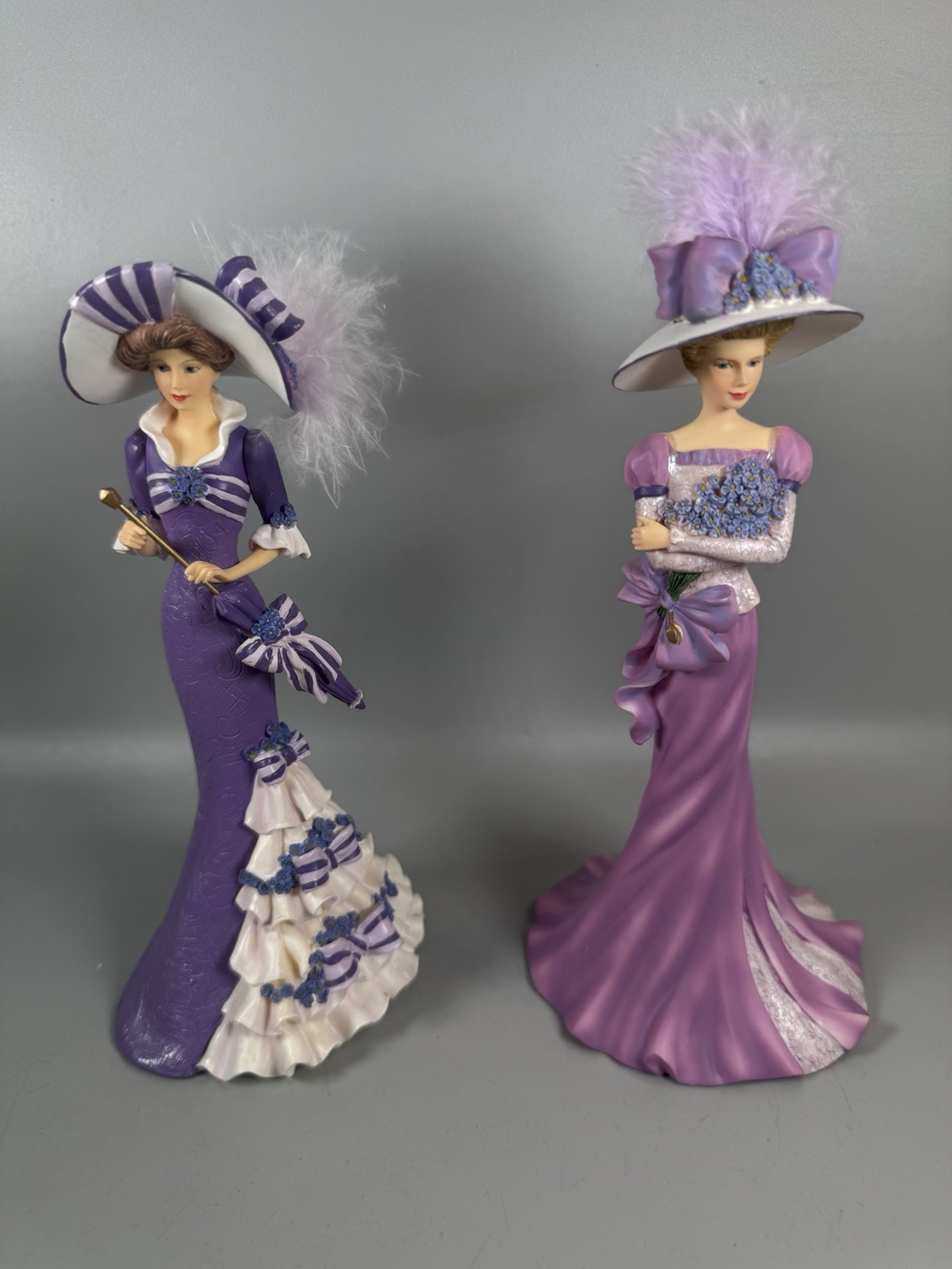 Thomas Kinkade Commitment to Caring Collection Figurines Lot of 2 Open Box