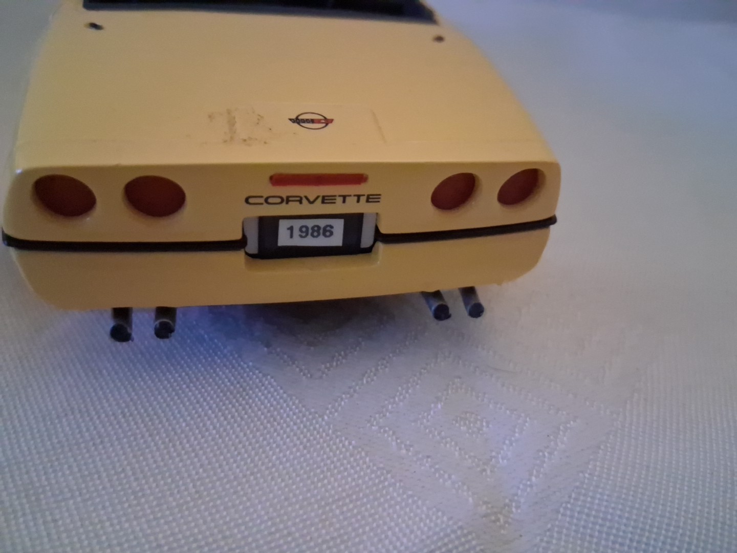 Franklin Mint 1986 Corvette 1:24 Die-Cast Used No Box