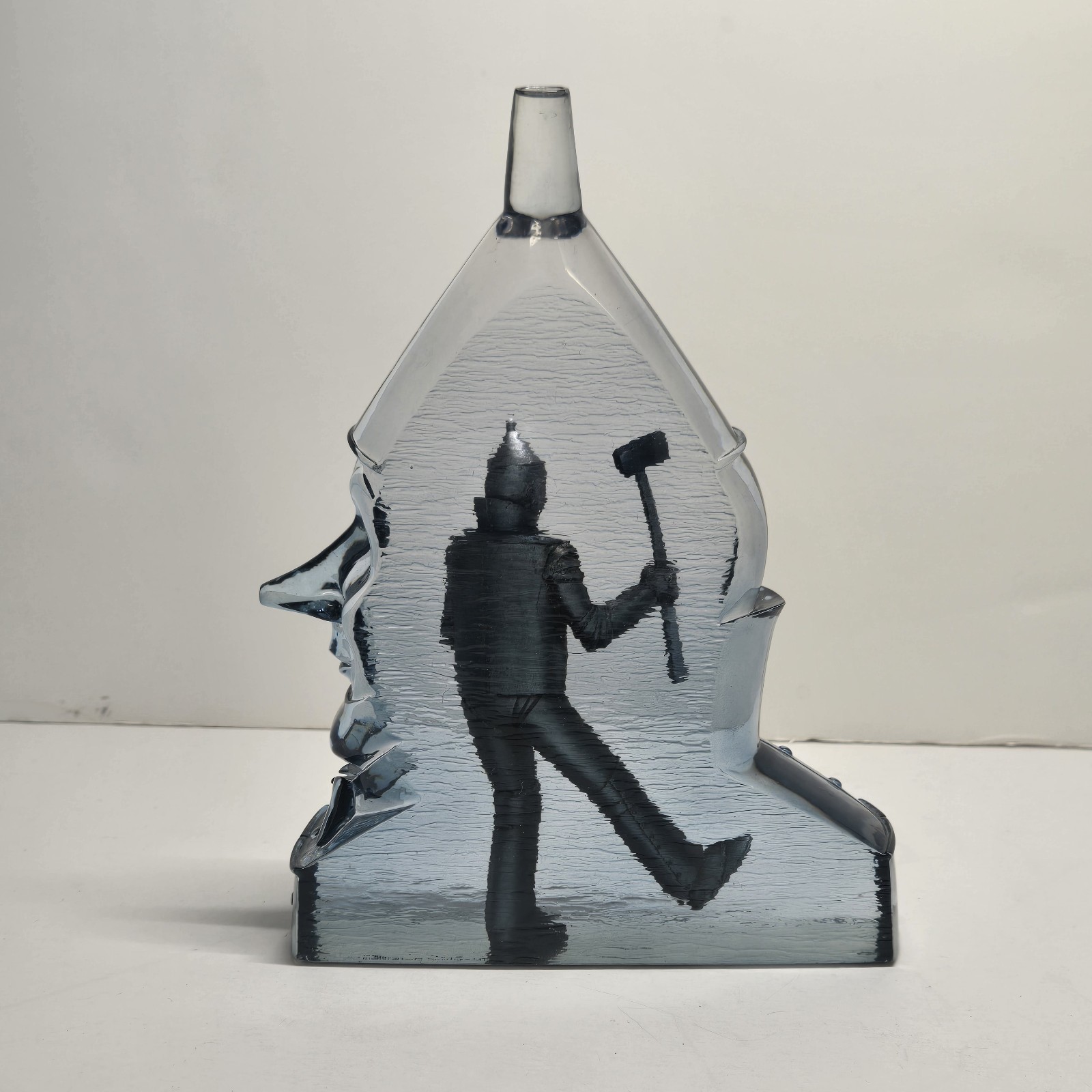 Westland Giftware The Wizard of Oz Tin Man Clear Resin #17028 No Box