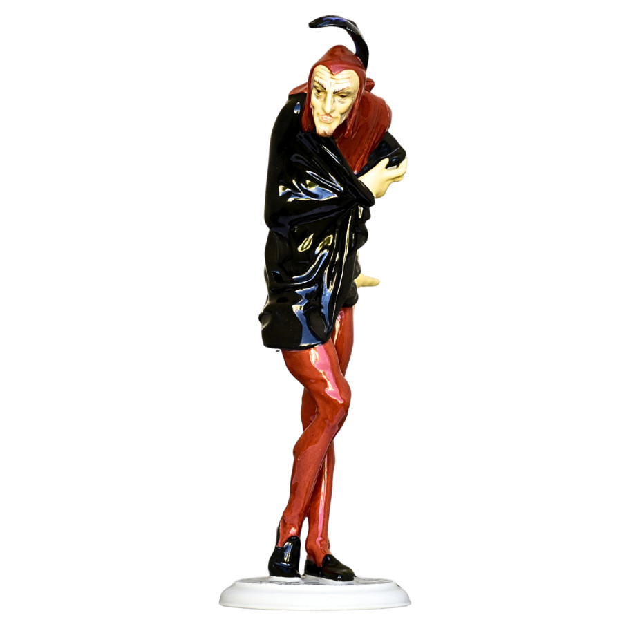 Hutschenreuther Mephisto Porcelain Figurine – Karl Tutter – US Zone 1947–49