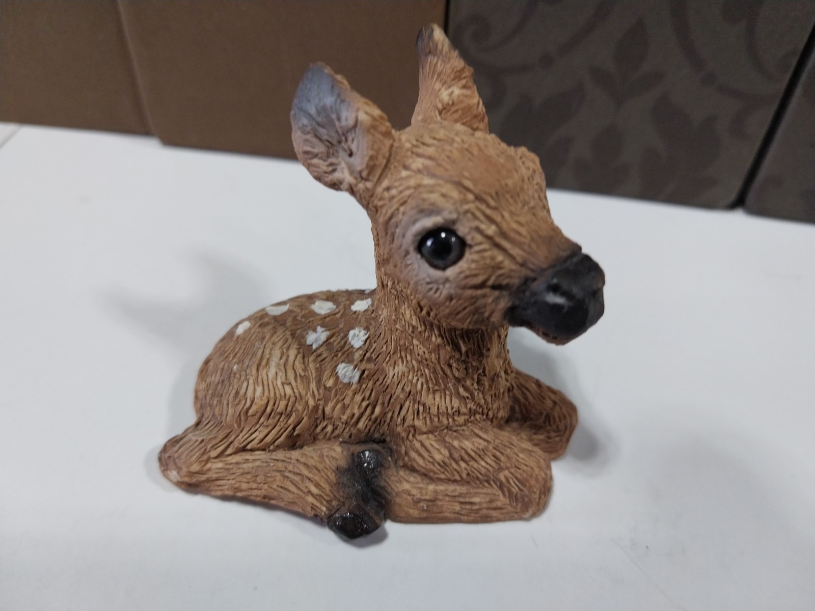 Stone Critters Littles Deer Fawn Figurine
