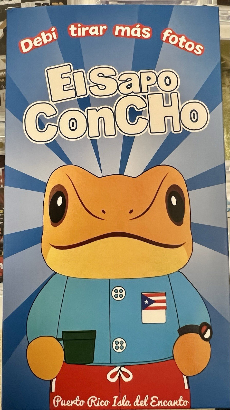 El Sapo Concho DTMF Bad Bunny Plus Keychain Keychain El Concho – (PRE-SALE)