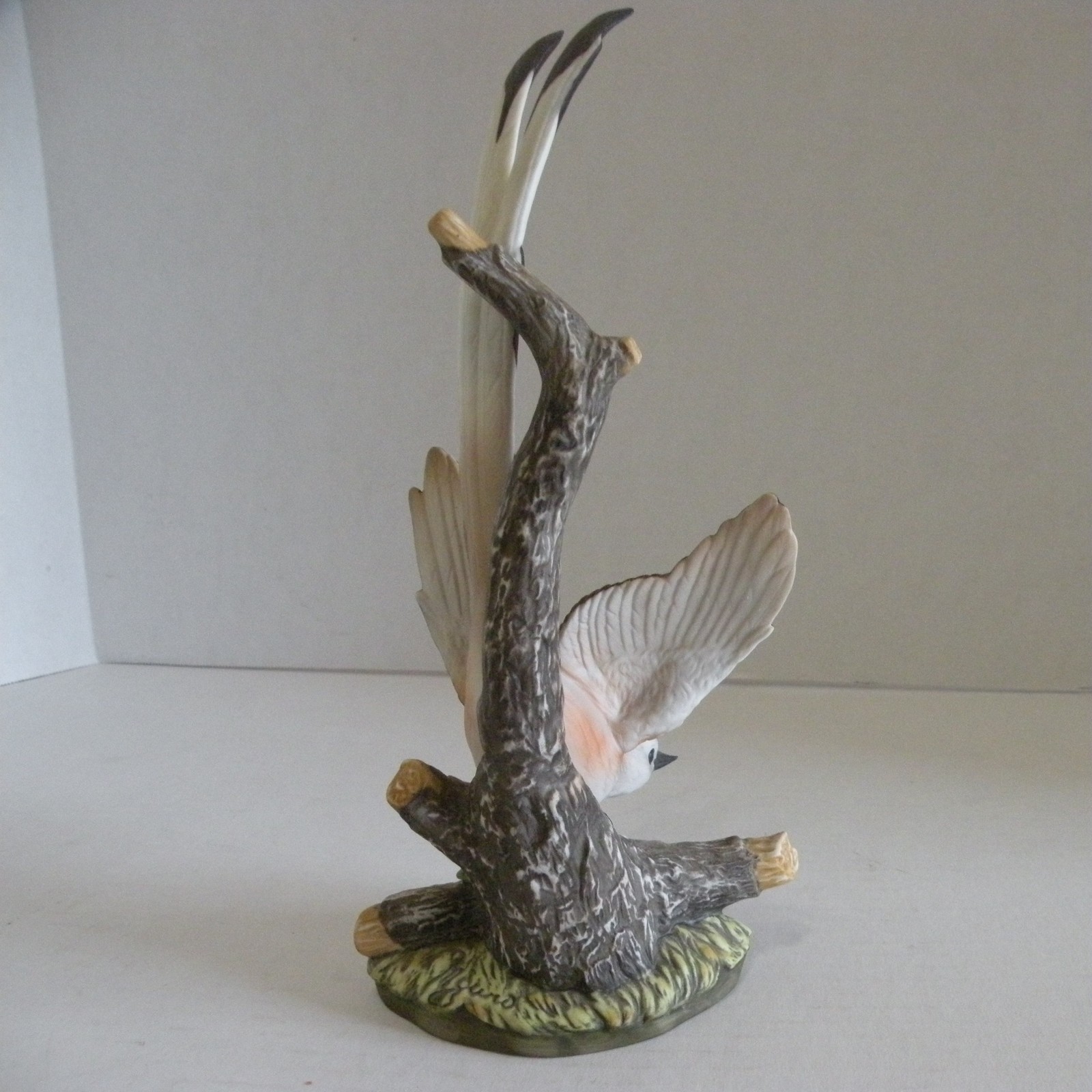 Vintage Scissor-Tailed Flycatcher 1986 Homco Masterpiece Porcelain Figurine