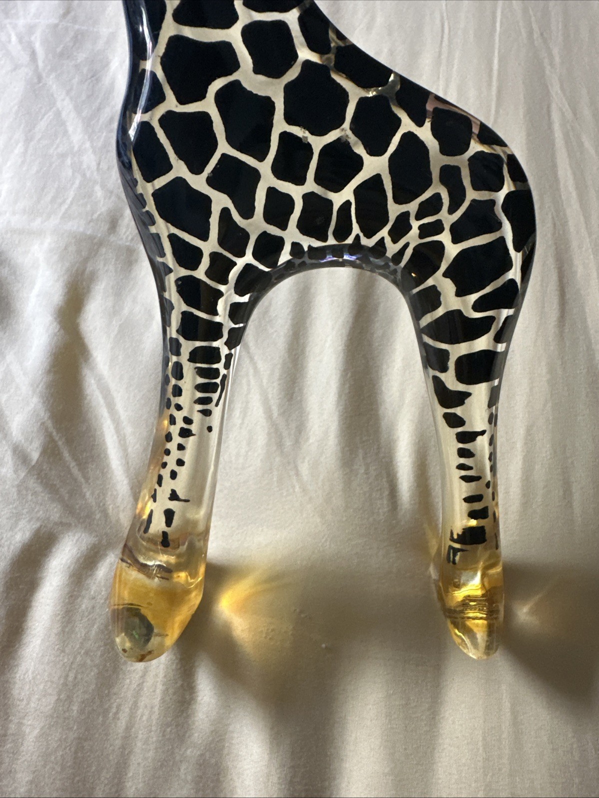 Abraham Palatnik Lucite Giraffe 12” Made in Brazil