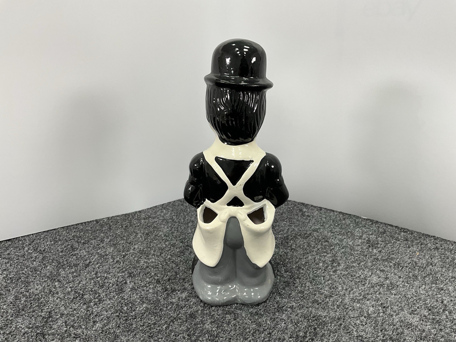 Vintage Charlie Chaplin Carnival Prize Chalkware Statue Figure 10.5″ Japan