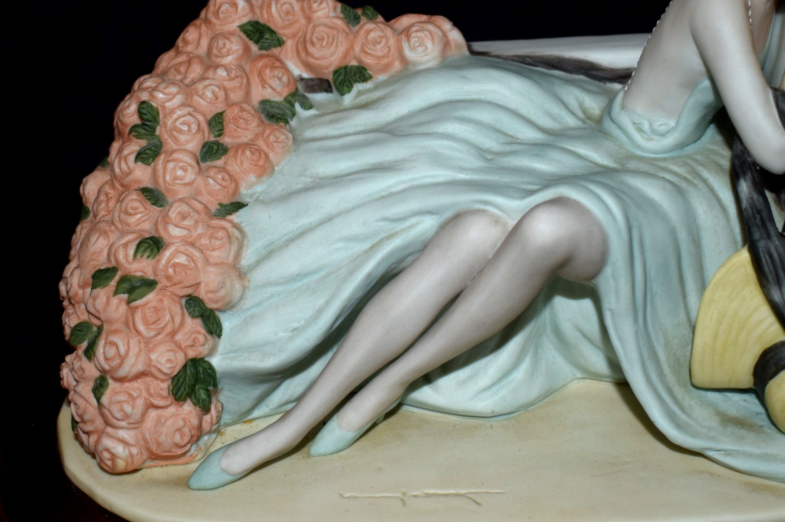 LOUIS ICART Les Roses Figurine Heirloom Tradition Ltd Ed #862/10000 ca. 1984