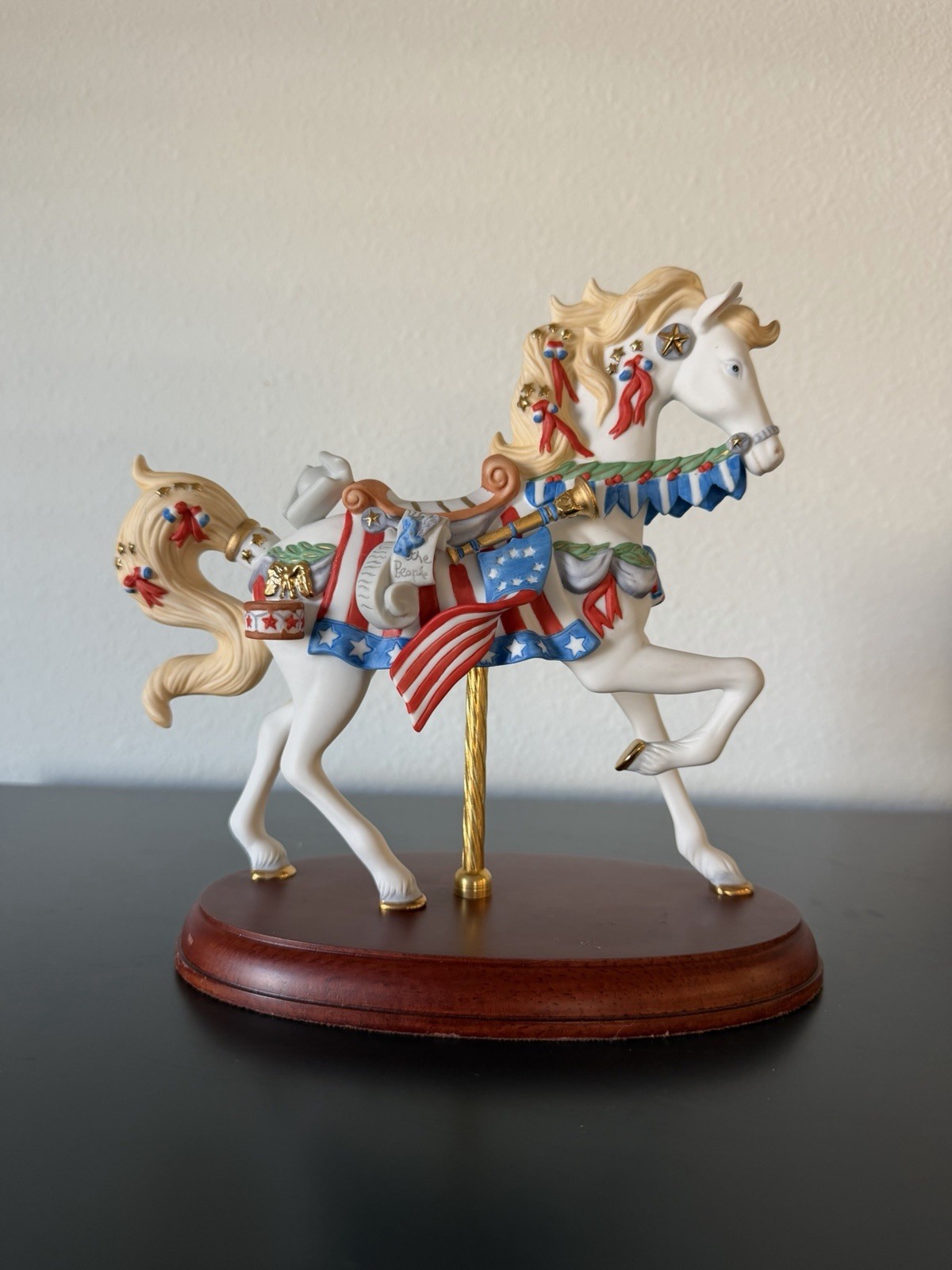 2002 Lenox Carousel Animals American Glory Horse Collection Limited – NO BOX