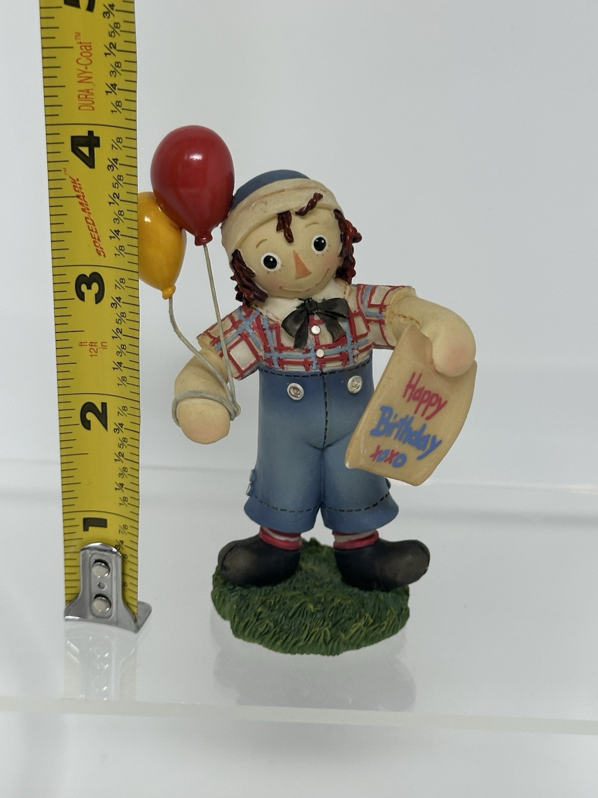 Enesco 4″ Raggedy Ann & Andy “Happiness Is A Birthday Shared With You” Figure