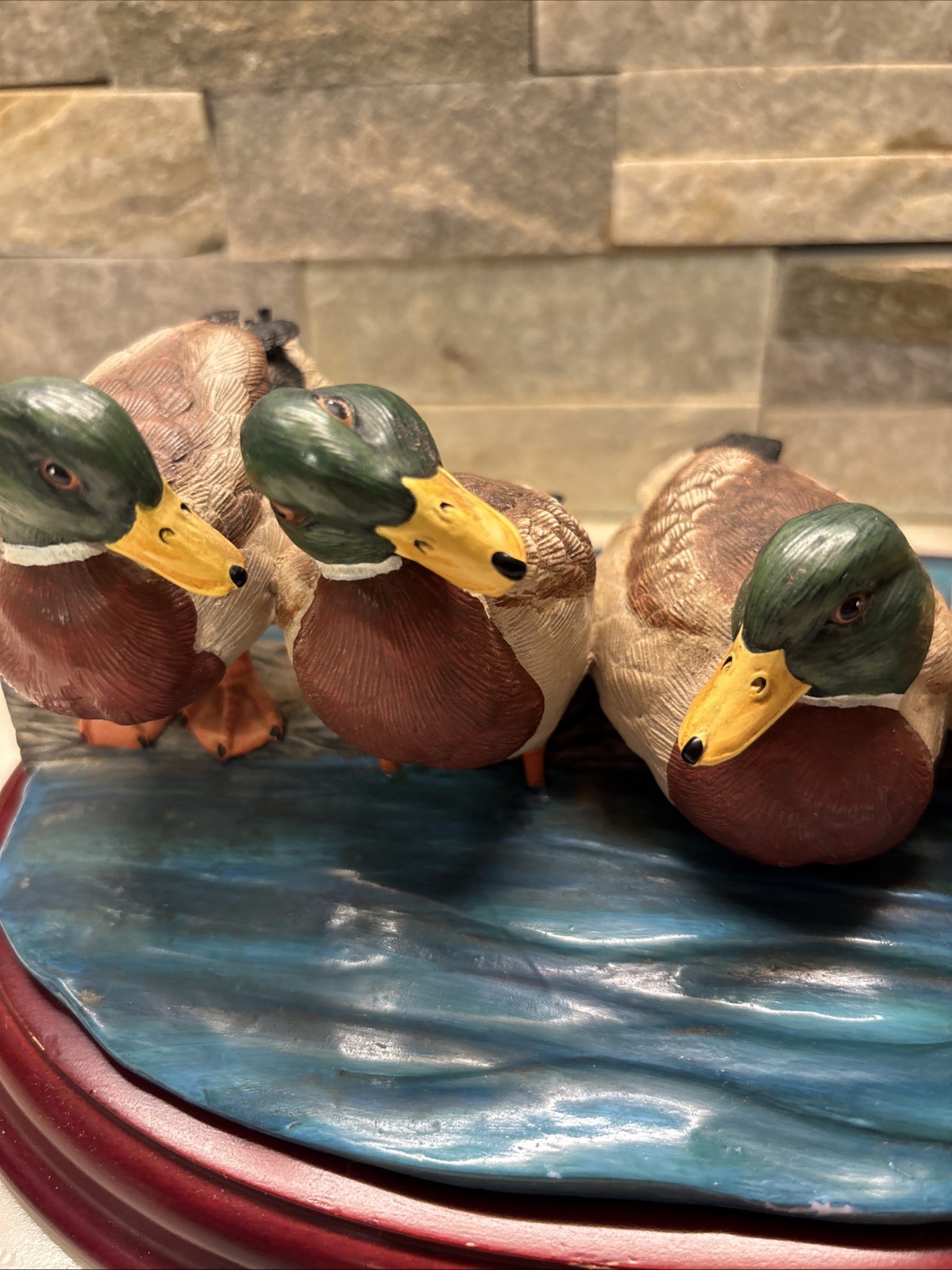 Danbury Mint The Boys by Art LaMay Birds of a Feather Sculpture Collection