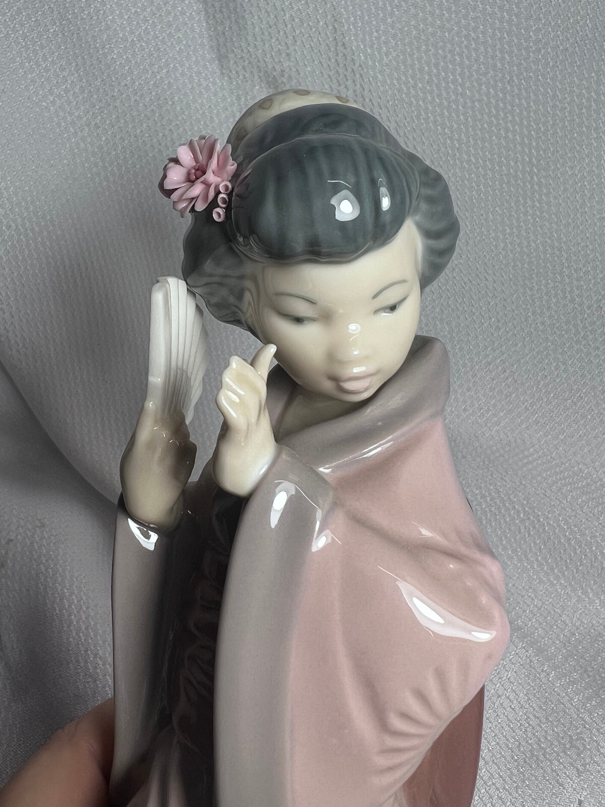 VTG Lladró Daisa 1978 Geisha Girl Hand Made In Spain Sculpture Figurine On Stand