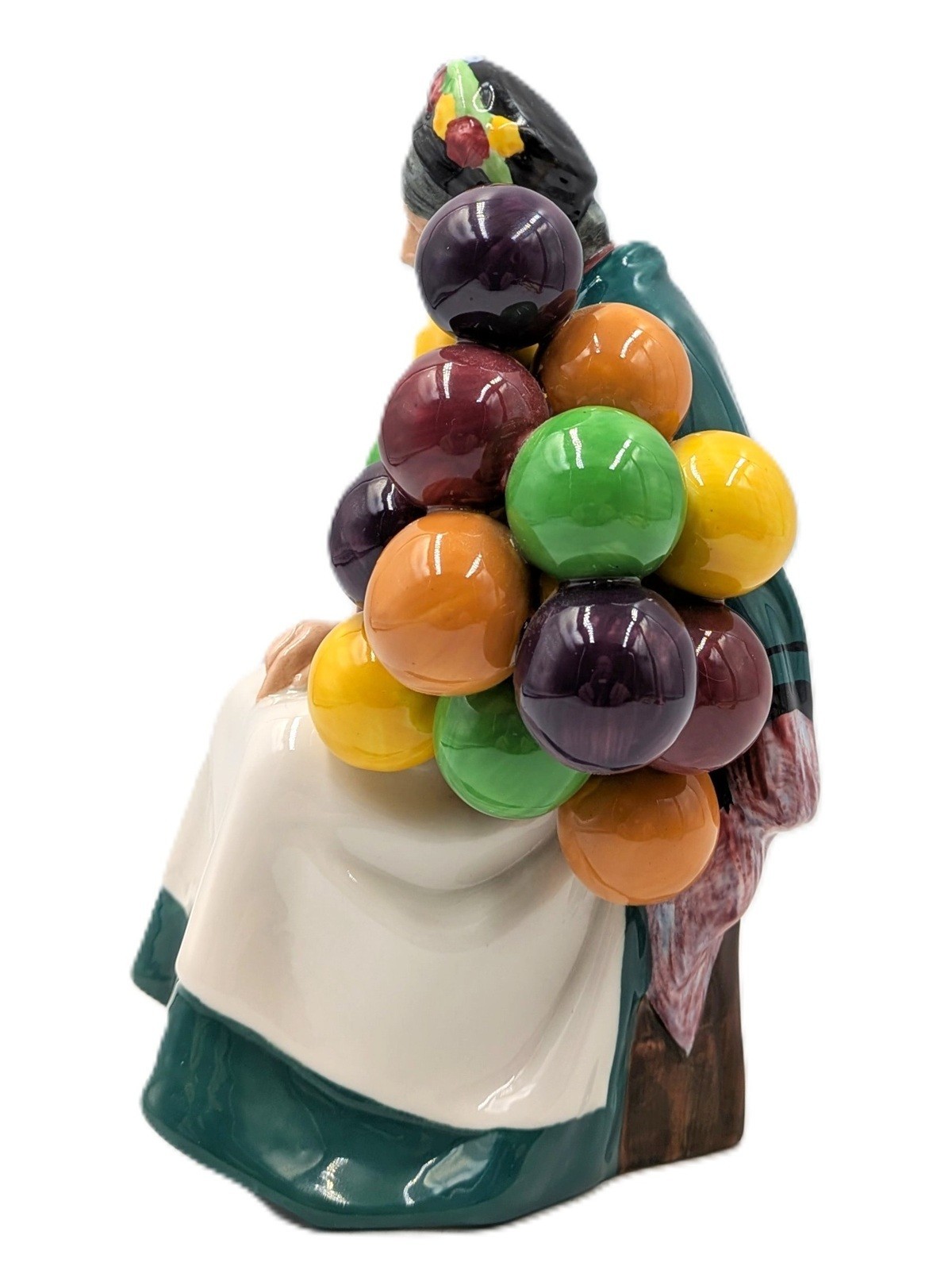 Vtg. Royal Doulton The Old Balloon Seller HN1315 Porcelain Figurine England 7.5″