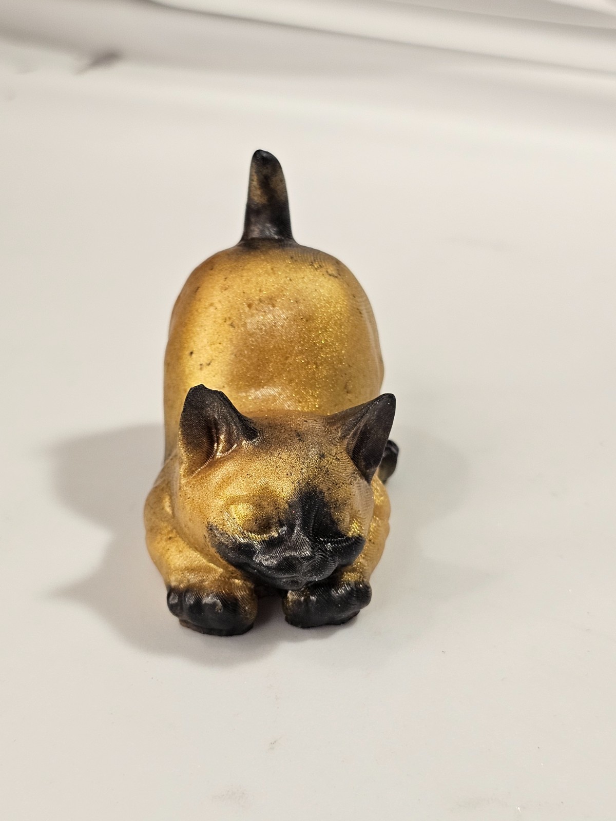 Handmade Resin Playful Kittens Figurines/Laying kittens/Variations