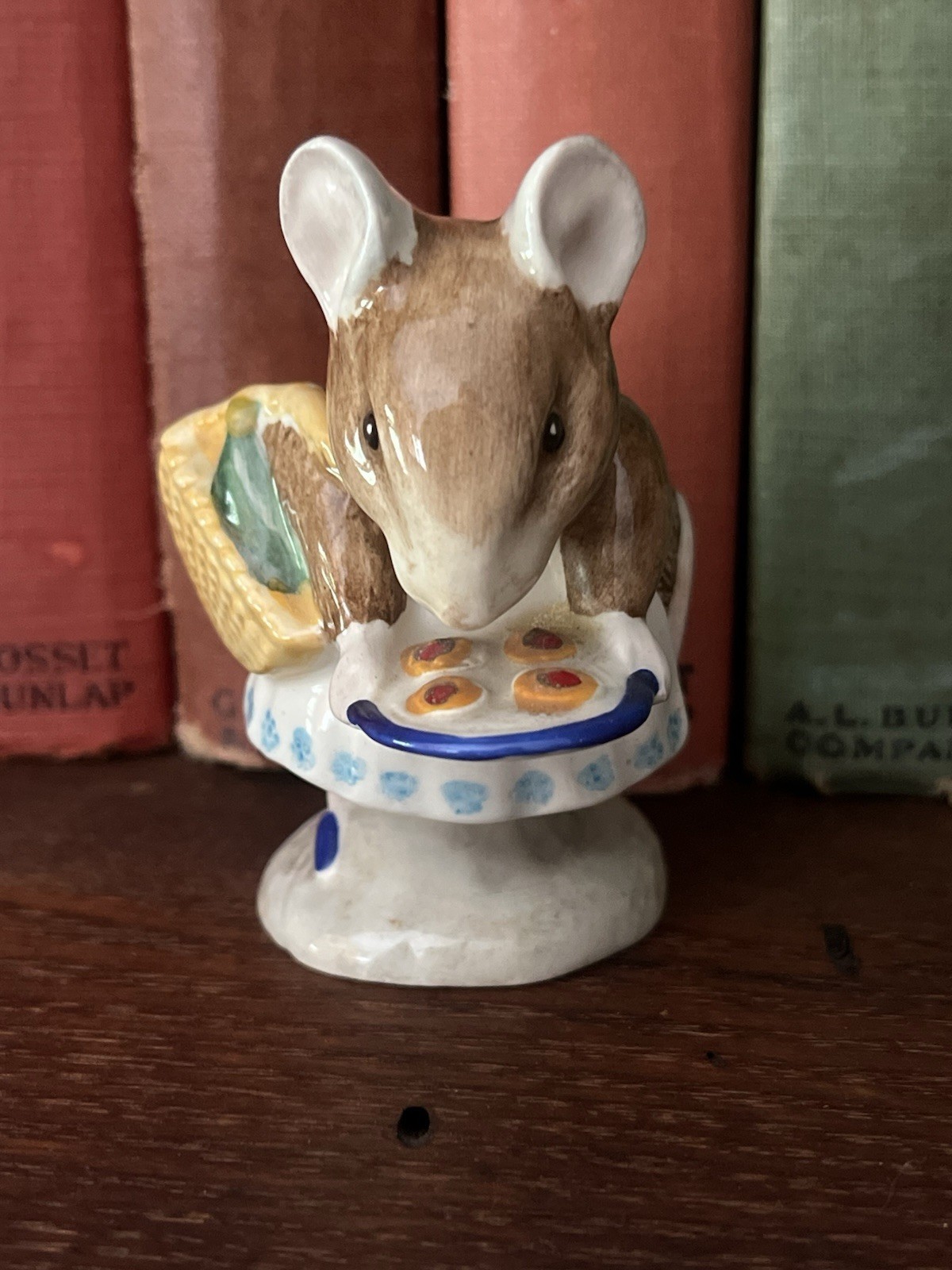 Vintage Beeswick Beotrix Potter “Appley Dapply” Figurine 1971 F. Warne & Co.