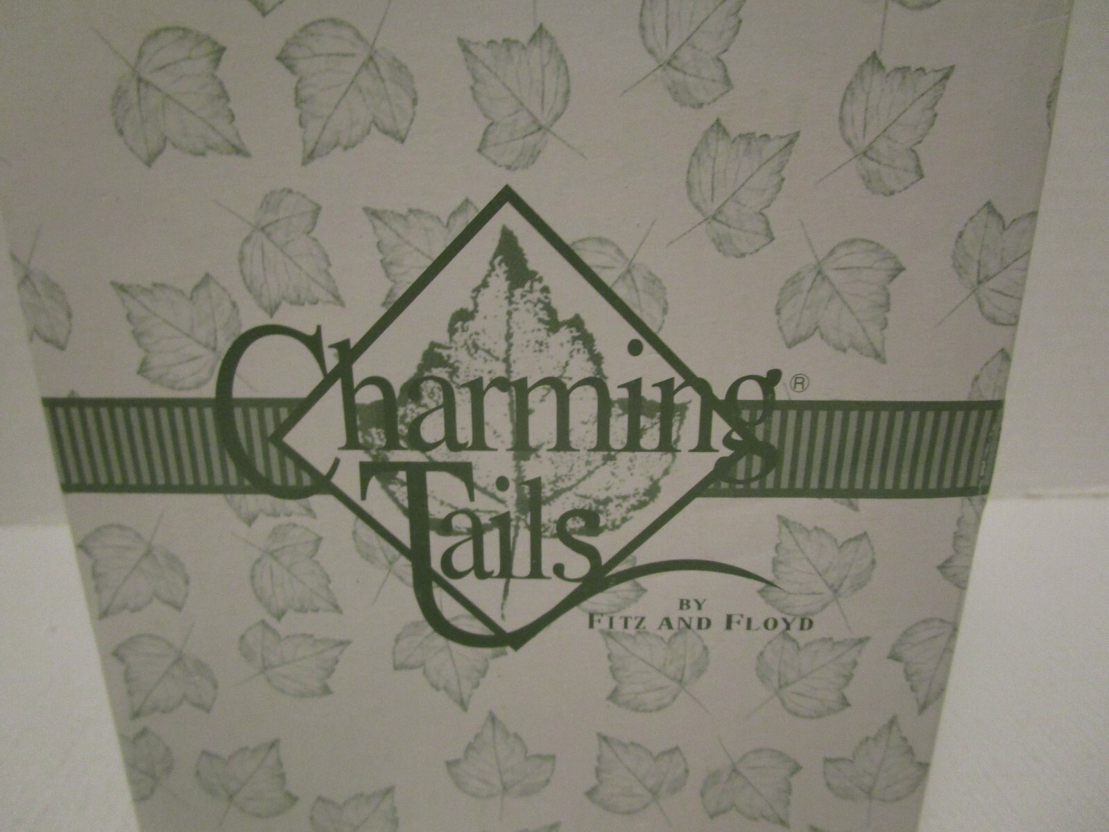 Charming Tails ~ Dive Right In ~ Fall Raking Leaves 85/118 Fitz and Floyd