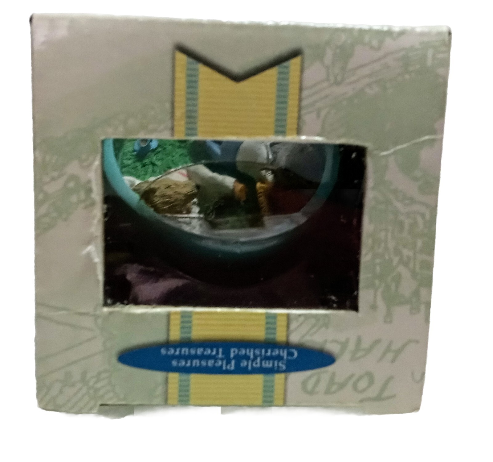 The Wind In The Willows Blue Egg CVS 2002 The Riverbank Mole & Rat W/Box