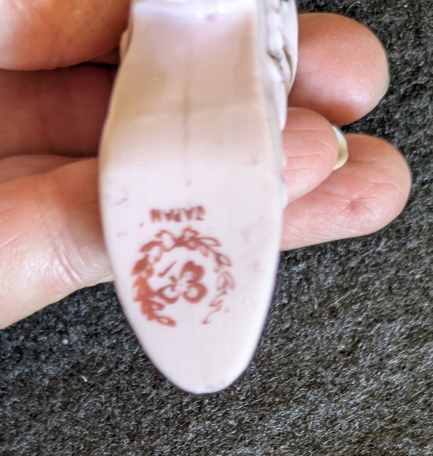 Vintage Japan Porcelain Miniature Shoe Boots Figurines Lot of 14