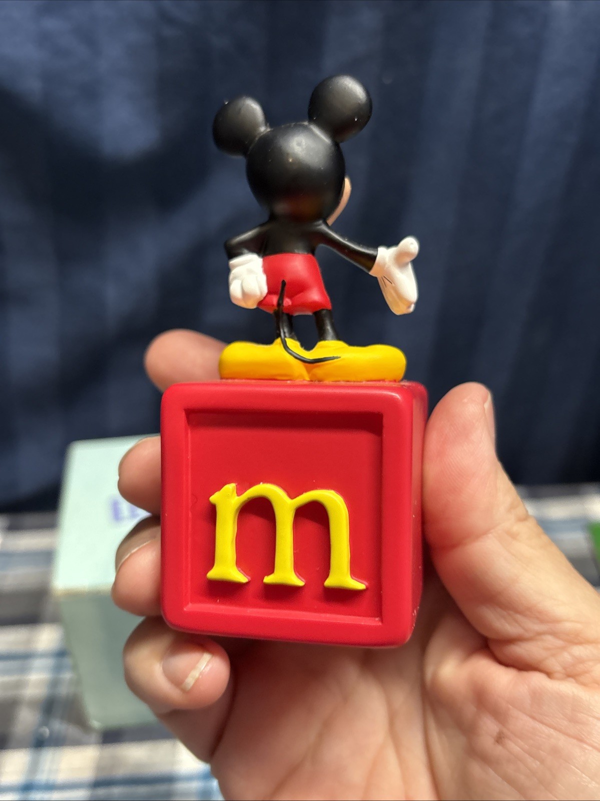 Disney Alphabet Fun Blocks By Grolier Collectibles Letter M X5