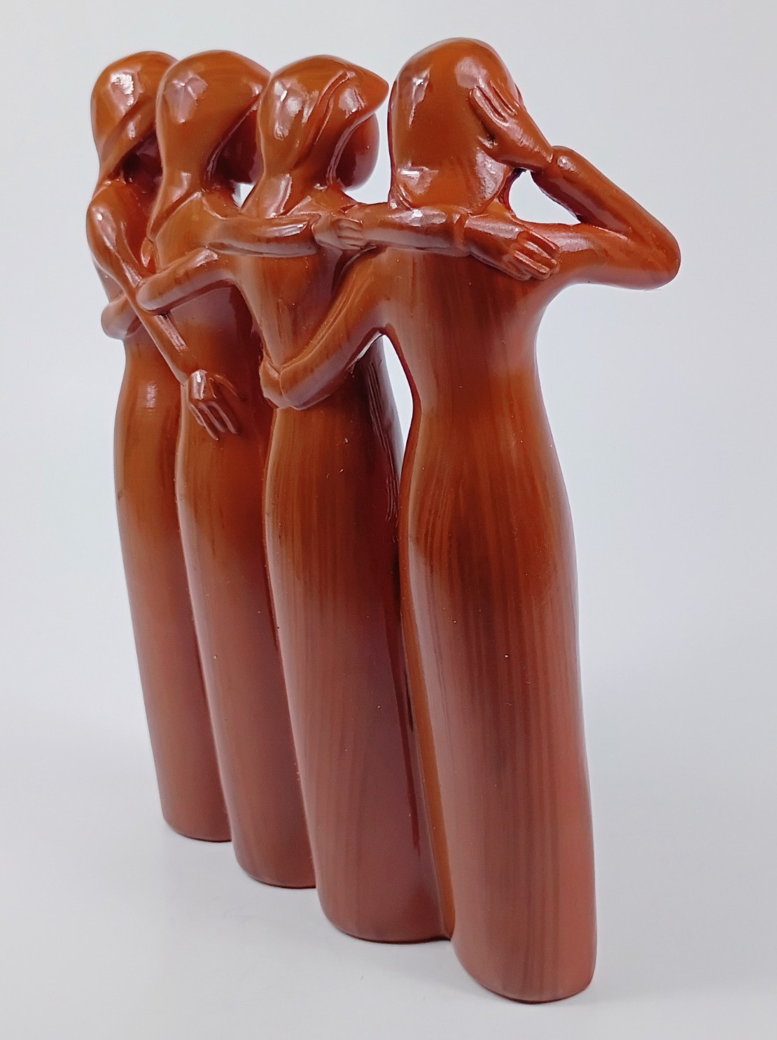 Friendship / Sisterhood Resin 7″ Statue, Made in New Zealand.
