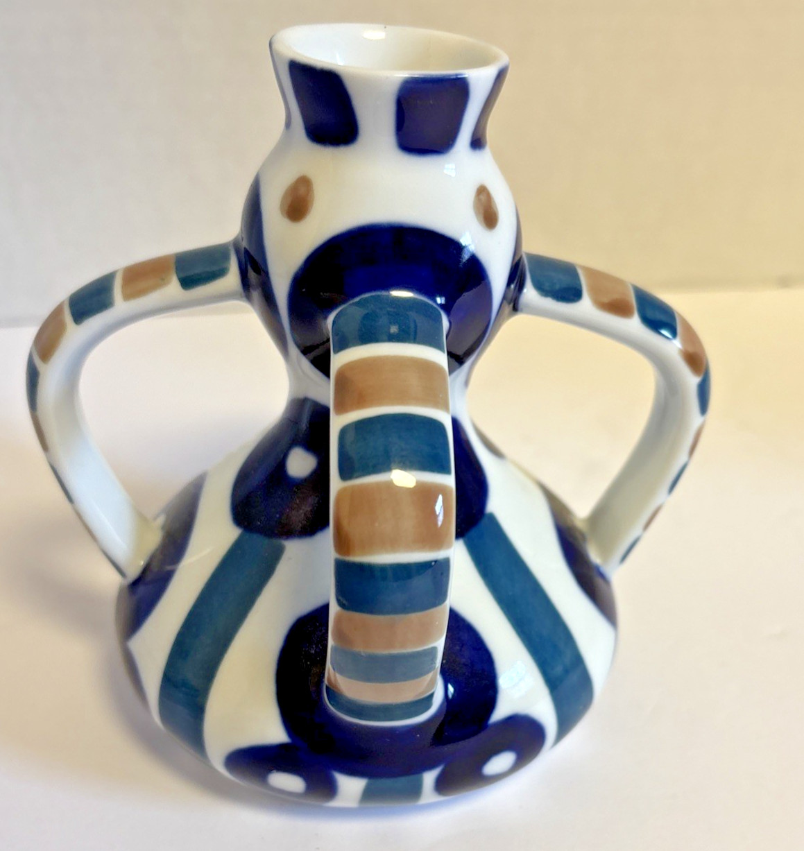 Sargadelos Modernist Art Porcelain Abstract Sculpture Made in Spain