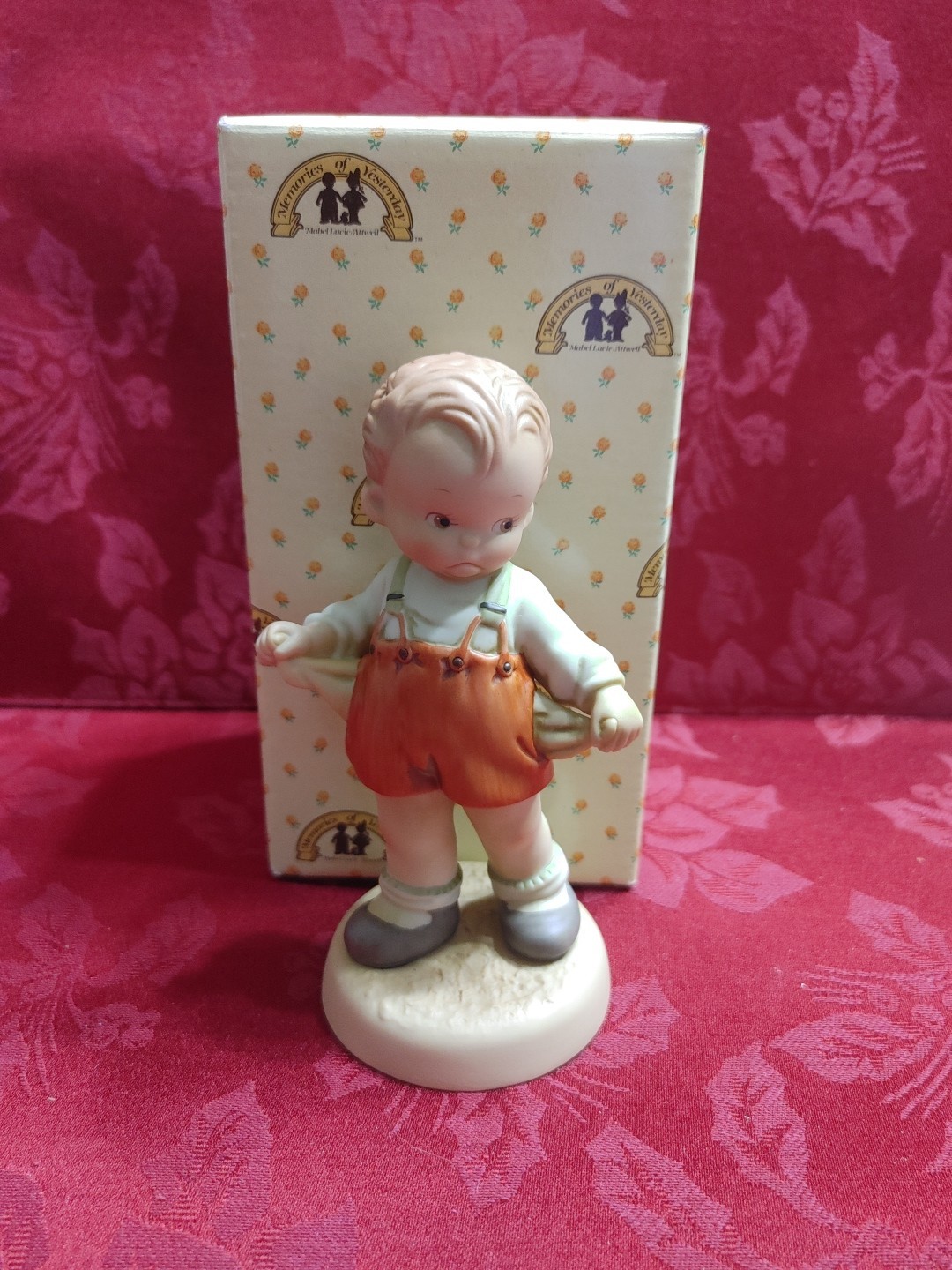 Memories of Yesterday “Boy With Empty Pockets Figurine”