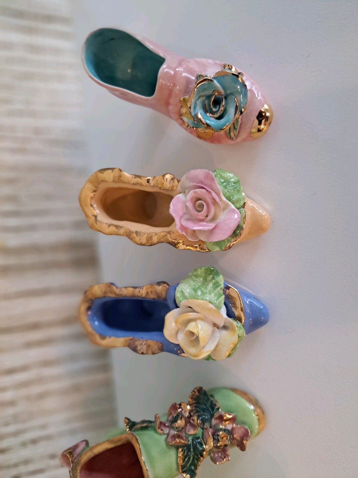 Lot of 5~Vintage Shoe Collectibles – multi-colors 🎀