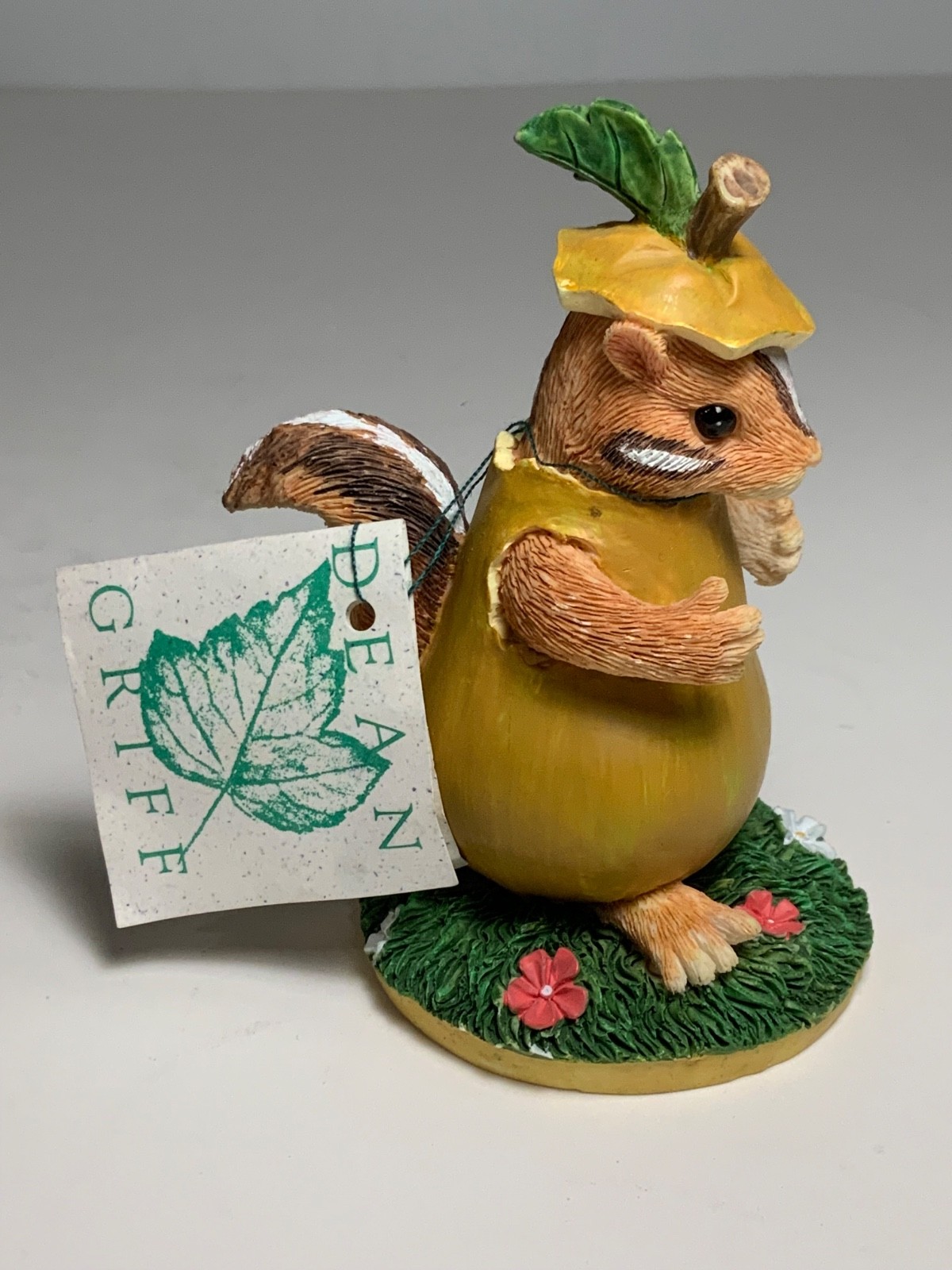 Silvestri Dean Griff Charming Tails Chauncey’s Pear Costume Figurine 3.75 in.
