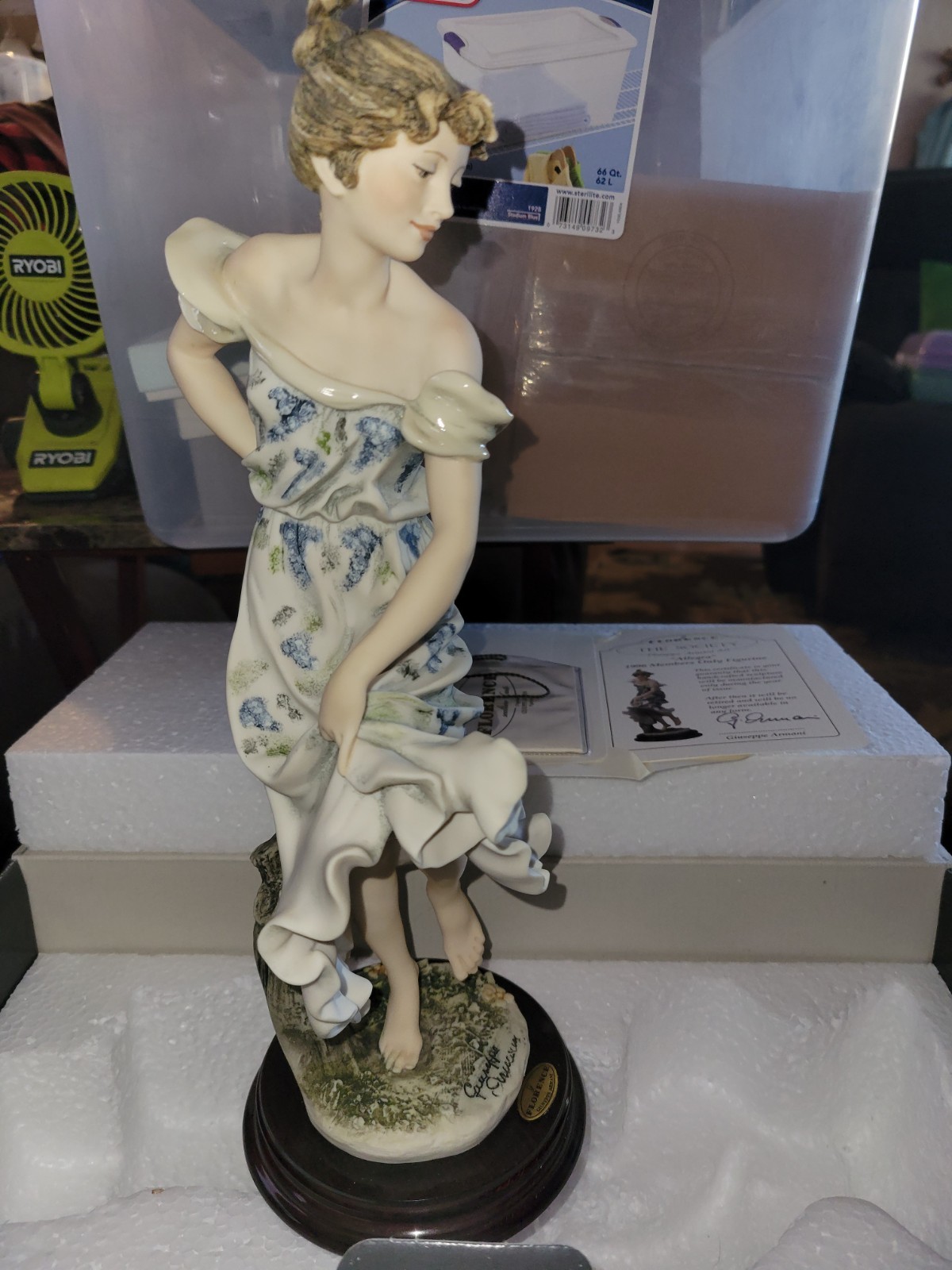 Florence Giuseppe Armani Allegra Figurine 1996 Porcelain Limited Edition Boxed
