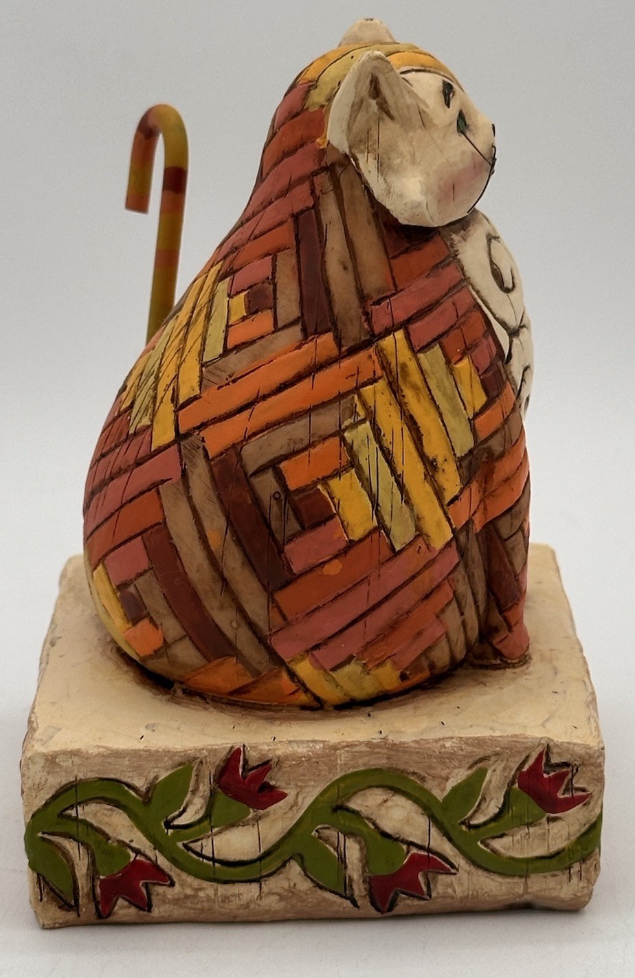 Jim Shore “Elijah” Cat Licensed by Enesco 2003 Vintage 5”x3” Pls READ