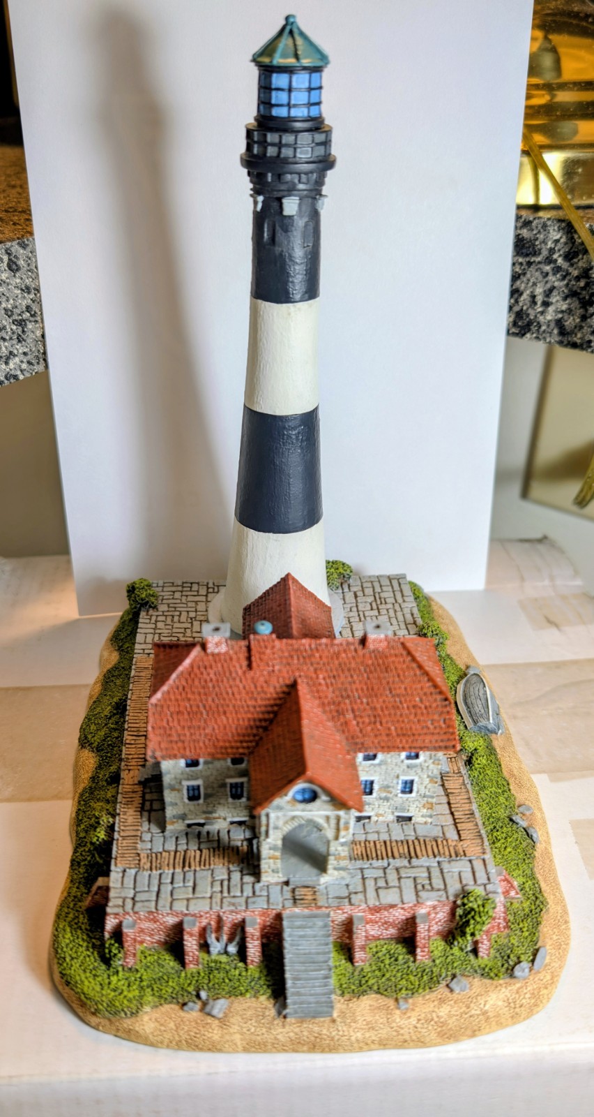 1994 Danbury Mint Fire Island Lighthouse Historic American Lighthouses BLH-015