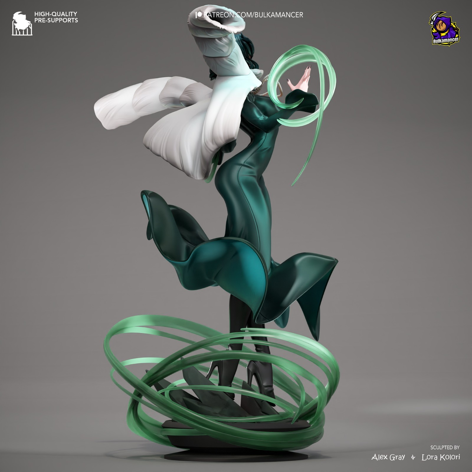 Fubuki – One-Punch Man 1/8 Scale Statue 3D Print Model Kit Unpainted