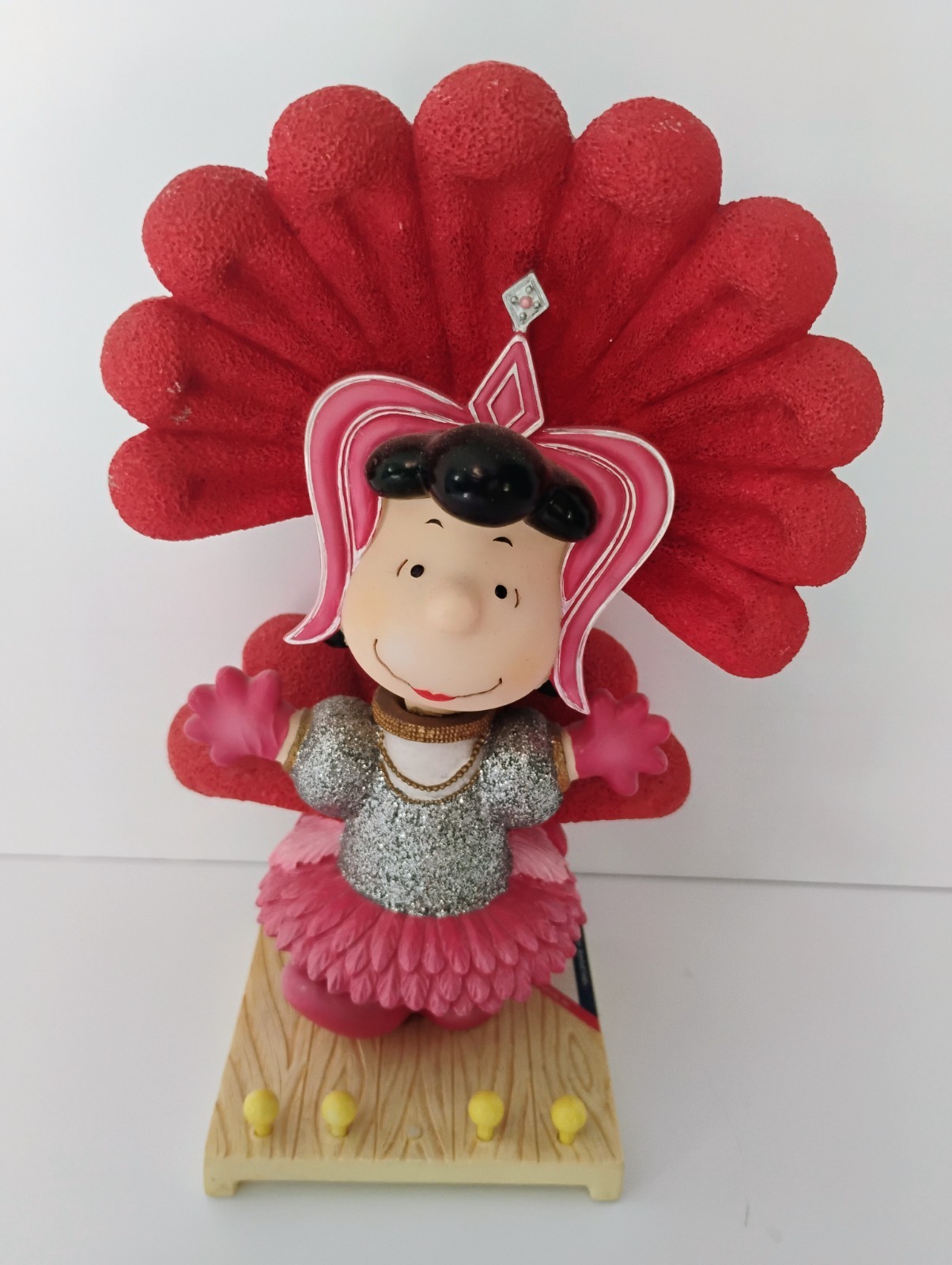 HTF Vntg Westland Giftware Peanuts On Parade #8759 Glamorama Lucy 6″ Figurine