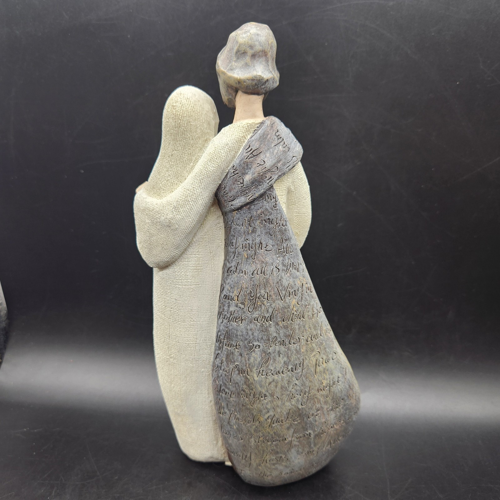 ST. Nicholas Square Nativity Silent Night Holy Family Figurine