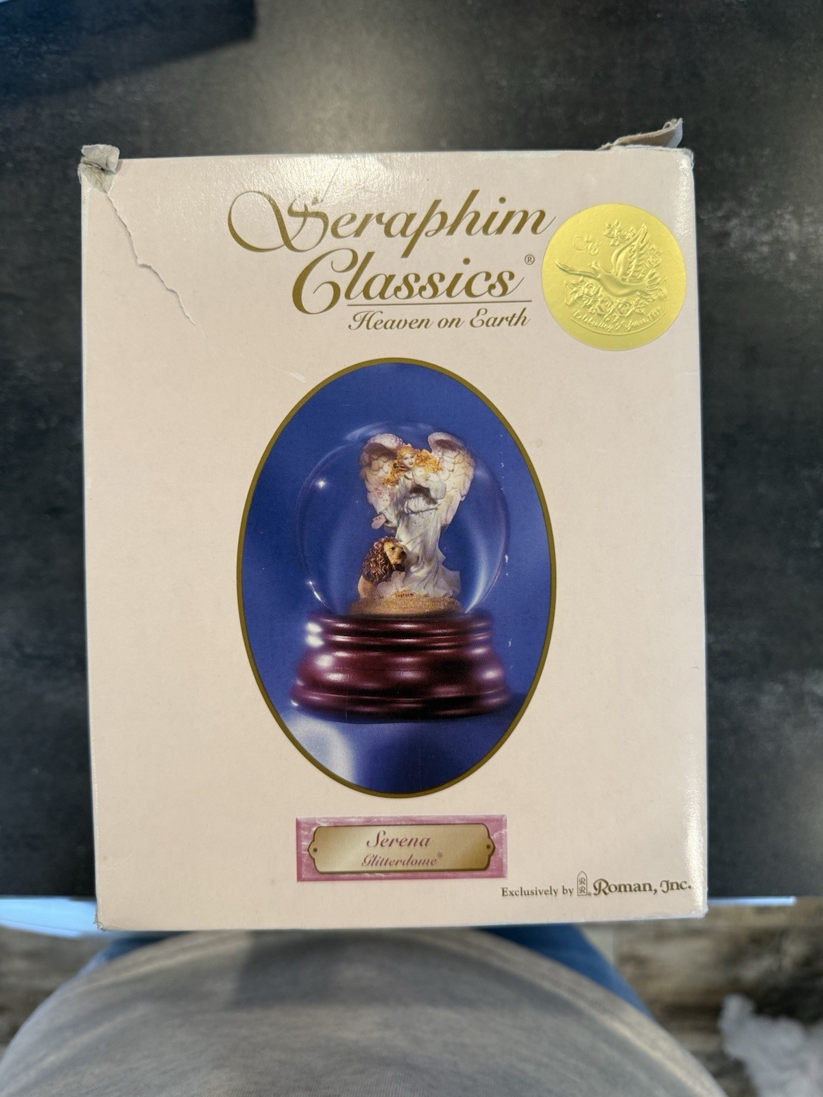 Serena Glitter Dome From The Seraphim Classics Heaven On Earth Series By Roman
