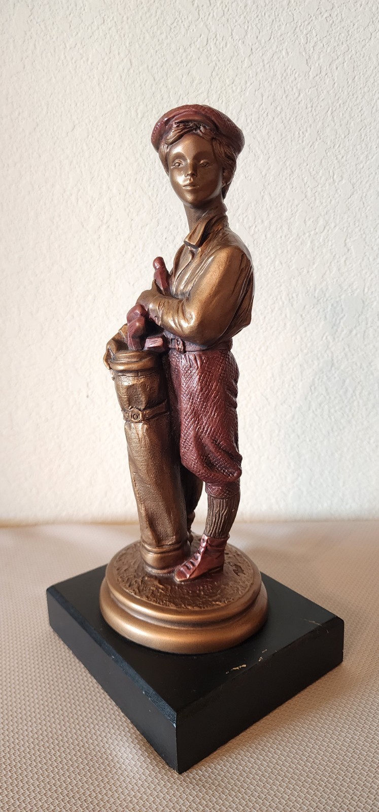 1992 Austin Sculpture Caddy Figurine By Alexander Danel Bronze Finish