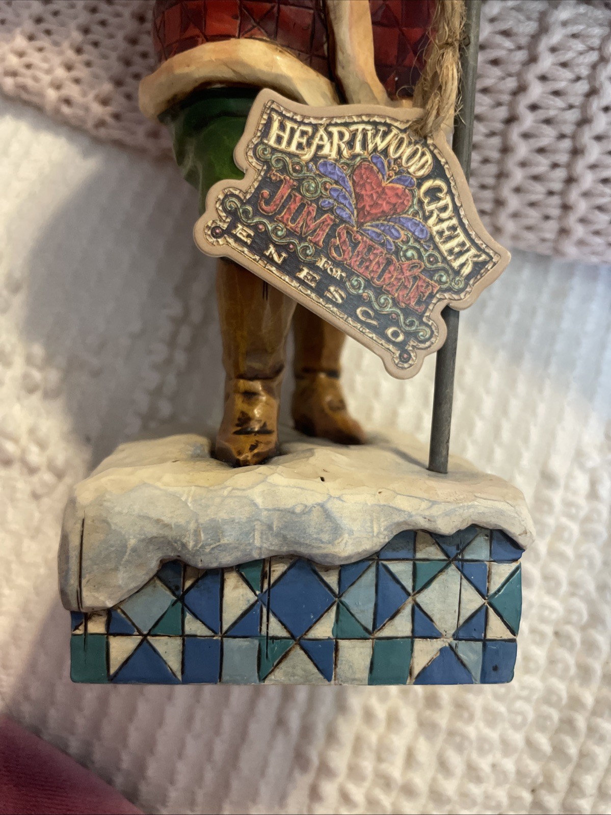 Retired Jim Shore Heartwood Creek Christmas Traveler Figurine 4005448 with Tag