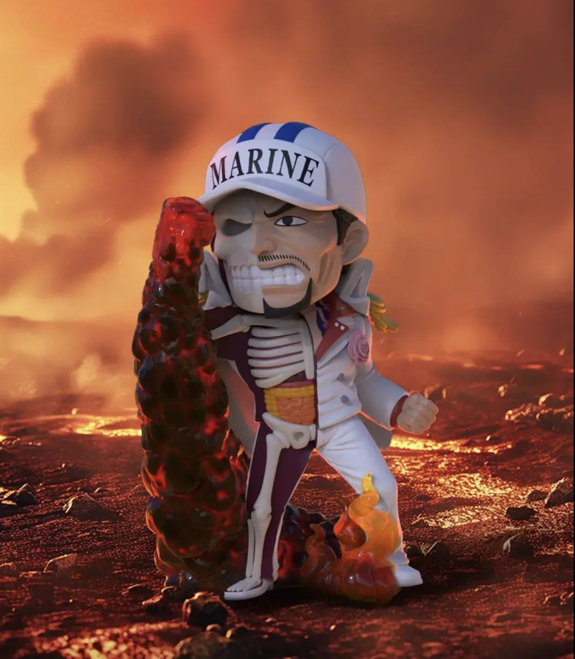 Mighty Jaxx Jason Freeny’s One Piece Marines Sakazuki