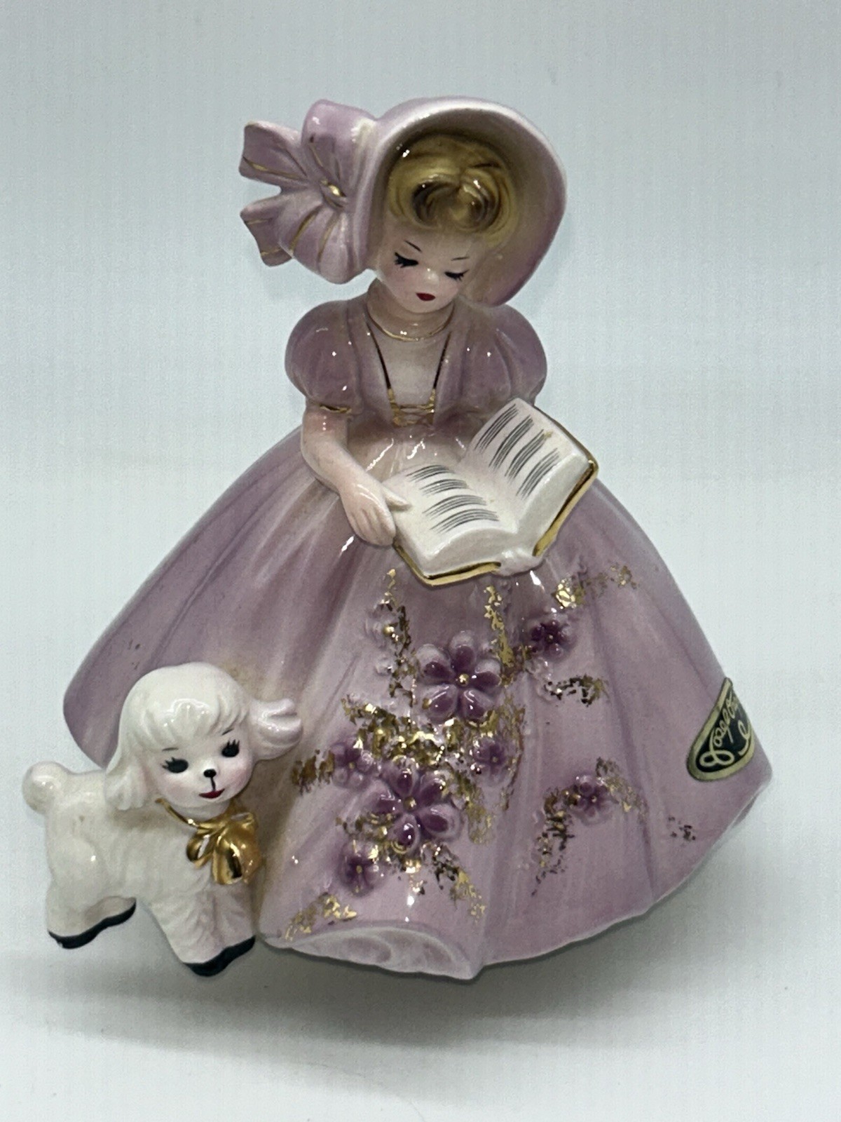 Vintage Josef Originals Label Music Box Mary Had A Little Lamb 1A