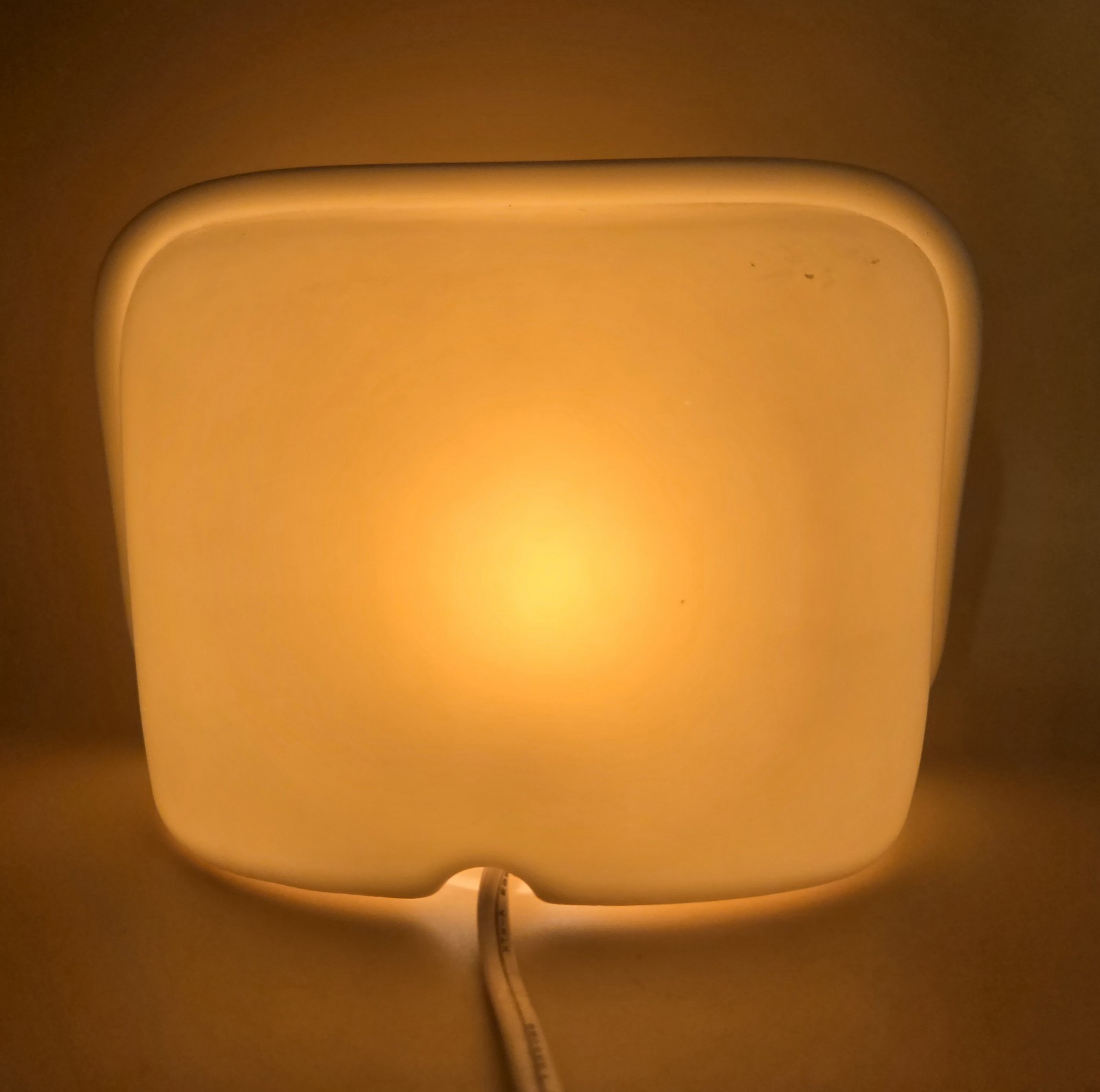 Vintage Andrea by Sadek Porcelain Night Light Lamp Waterfowl/Ducks/Geese, EUC