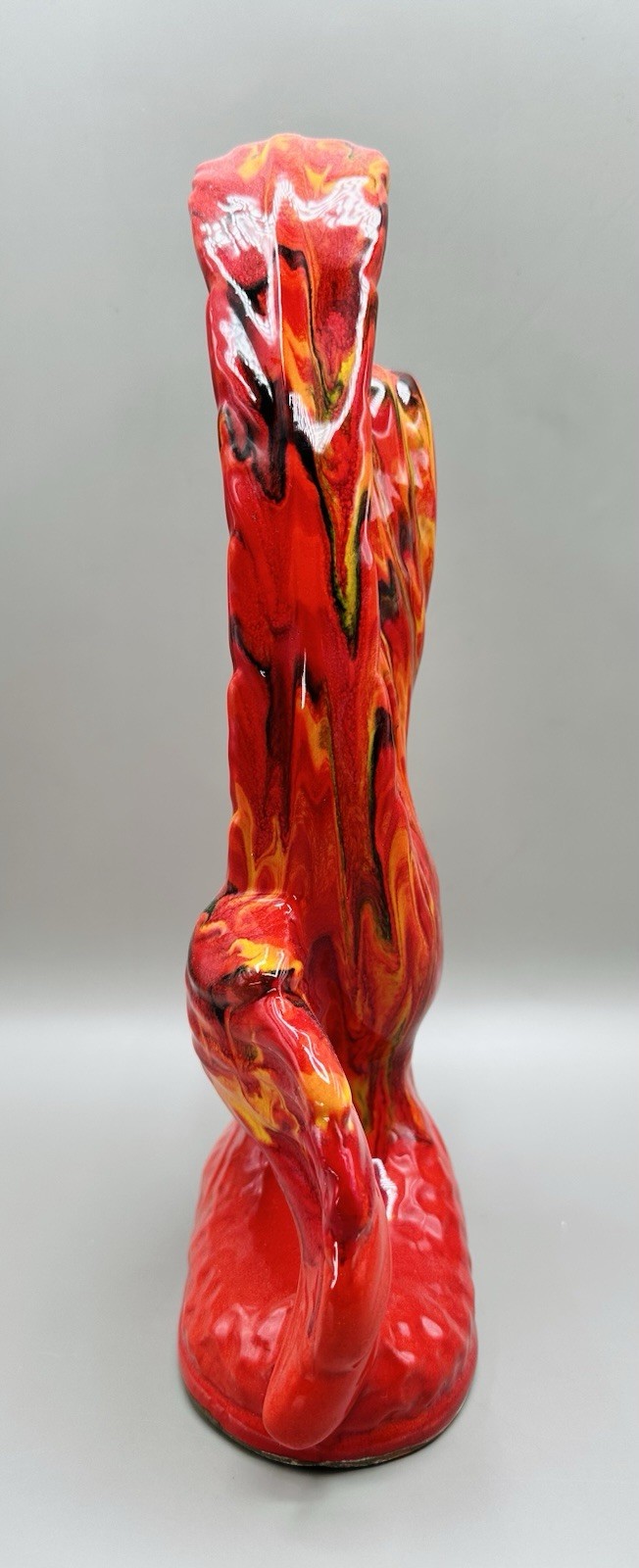 California Originals “Firebird”with Lava Glaze MCM Phoenix Ceramic Sculpture