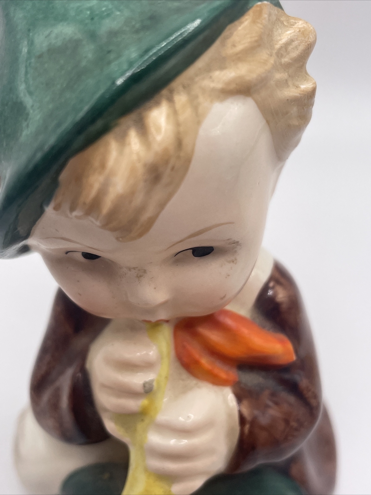 Rare Goebel Boy with a Flute/Pipe TMK2 #KF25, 4”