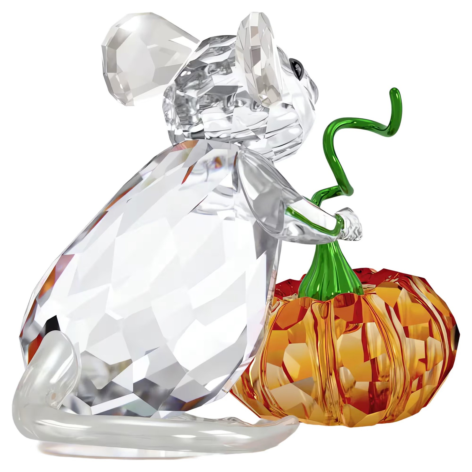 Swarovski Crystal Idyllia Mouse and Pumpkin Figurine Decoration 5732809