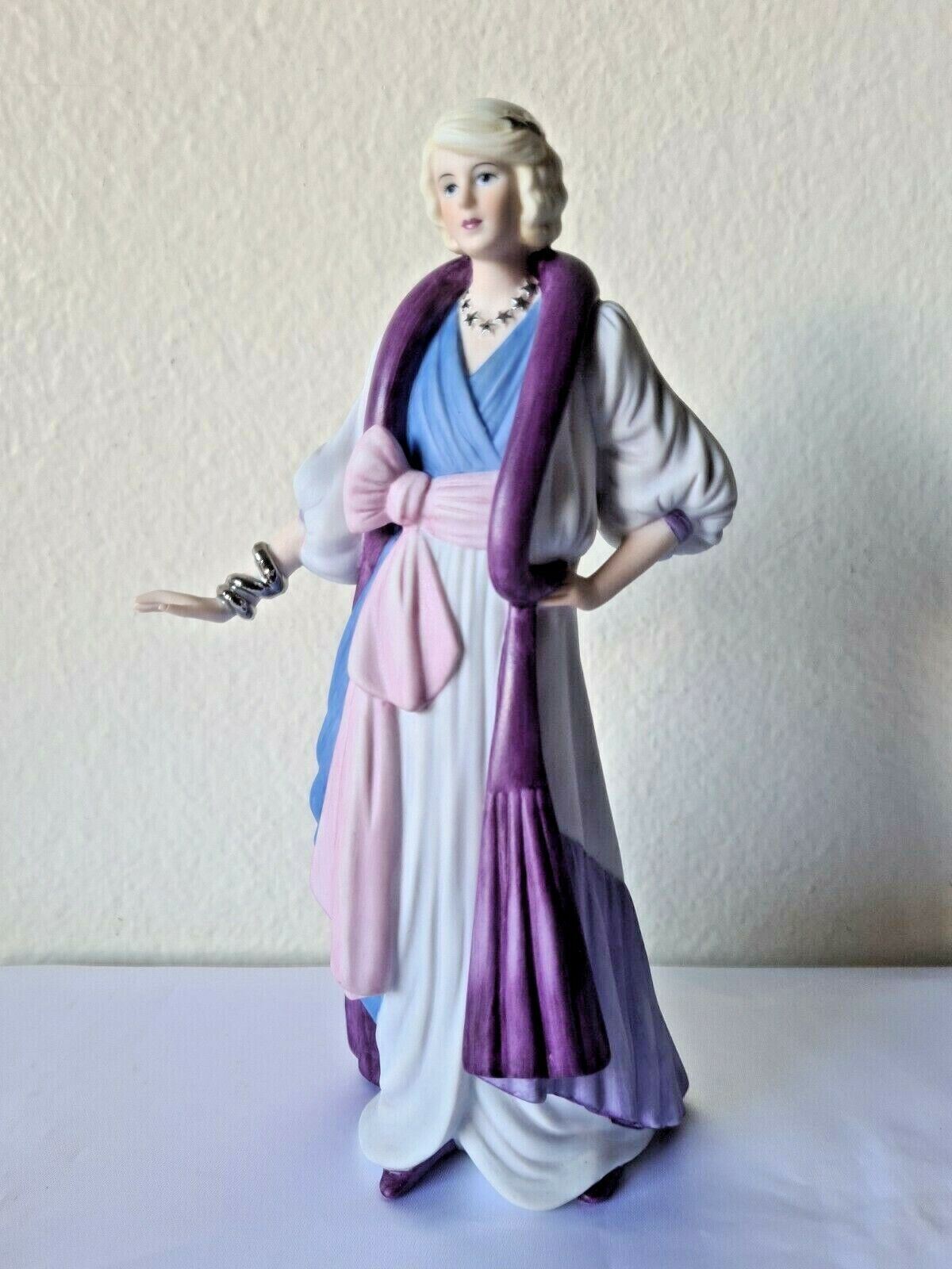 LENOX Stardust Fine Porcelain American Songbook Col. Figurine Sculpture Box COA