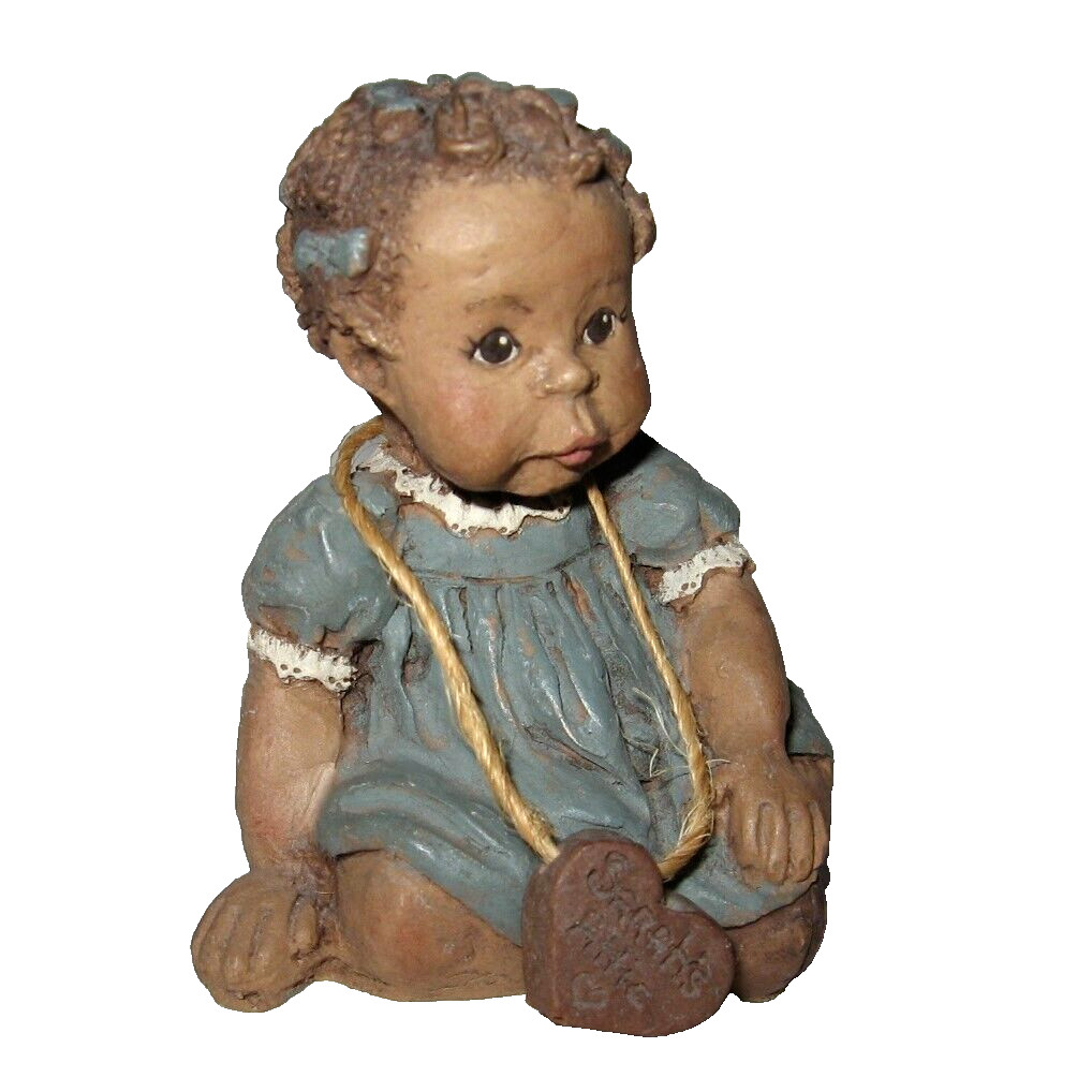 VTG Sarah’s Attic African American Girl Figurine Grammy’s Favorites